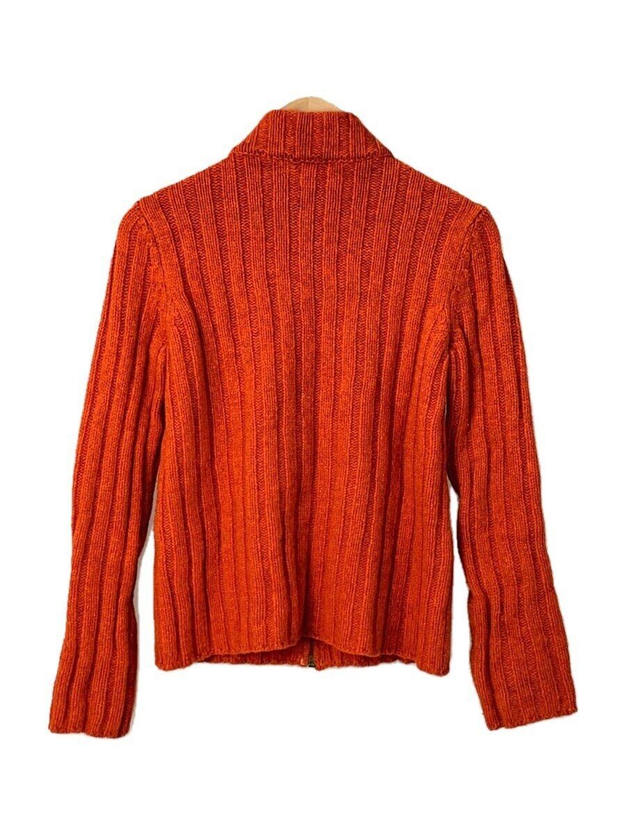 Dries Van Noten Ribbed Full Zip Wool Knit Sweater Size L / US 10 / IT 46 - 2 Thumbnail