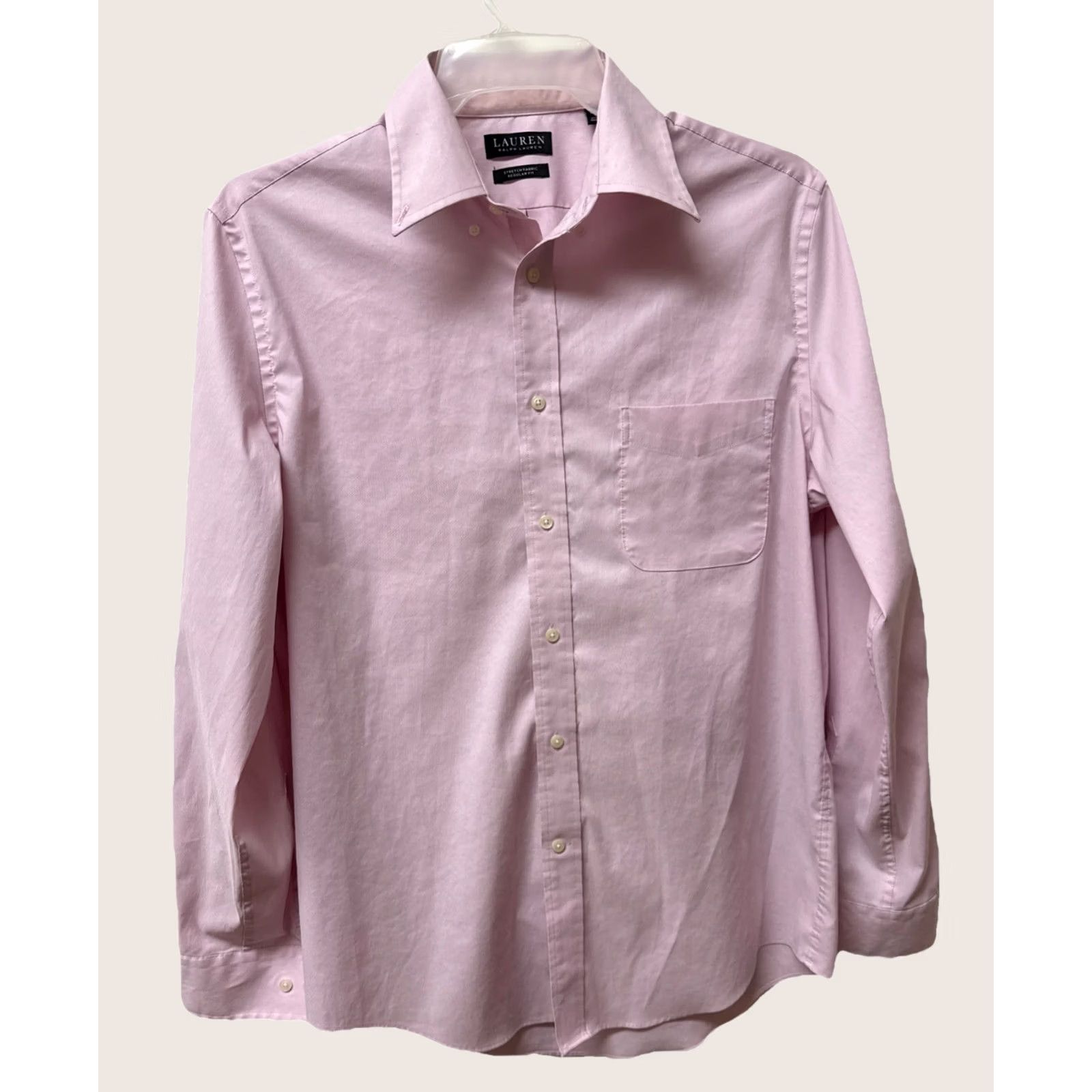 Ralph Lauren Shirt Mens L Pink Ralph Lauren Black Label Stretch Fabric Regular Fit Size US L / EU 52-54 / 3 - 1 Thumbnail