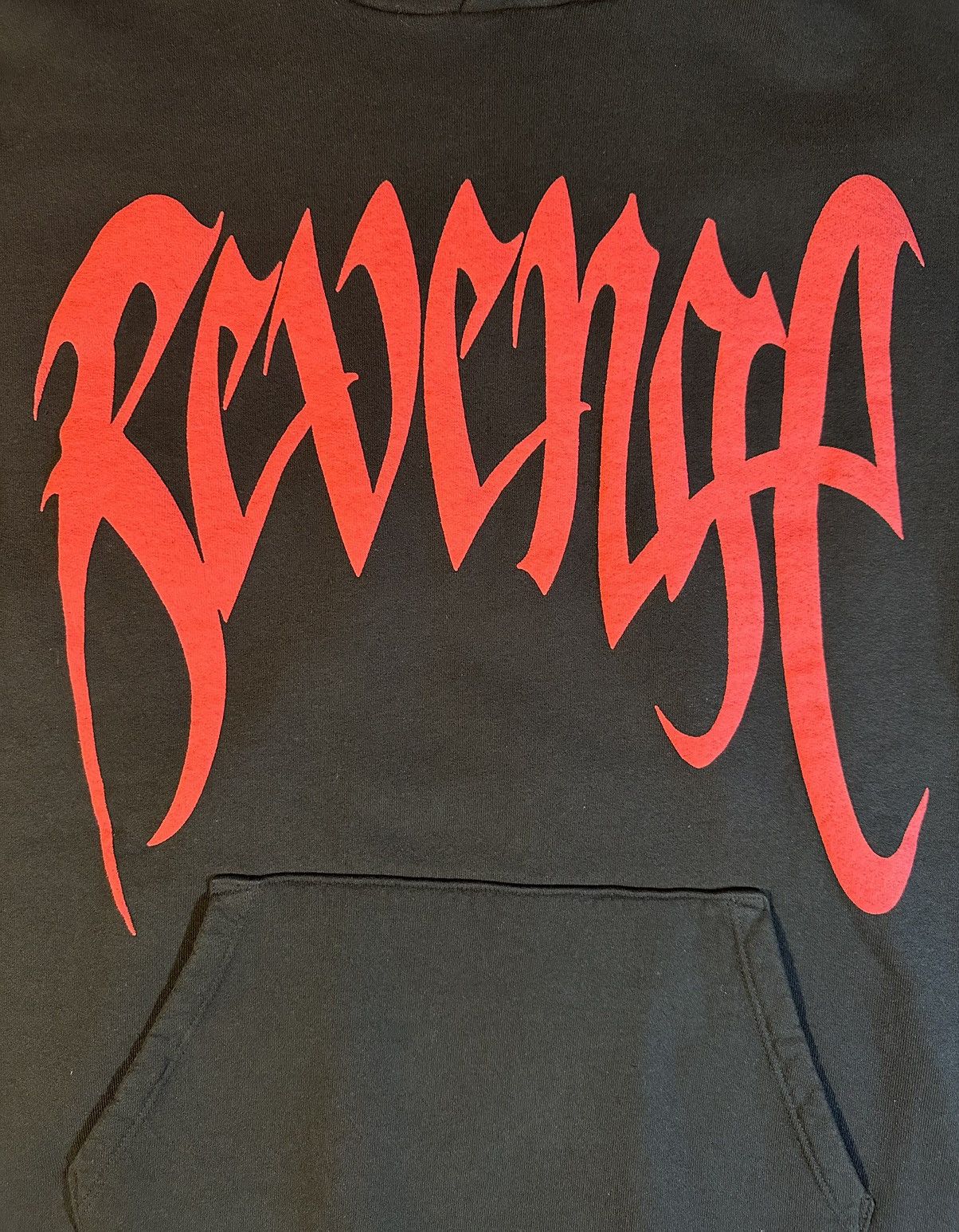 Designer × Hypebeast × Revenge Revenge ‘Bred’ Arch Logo Hoodie XL Size US XL / EU 56 / 4 - 9 Thumbnail
