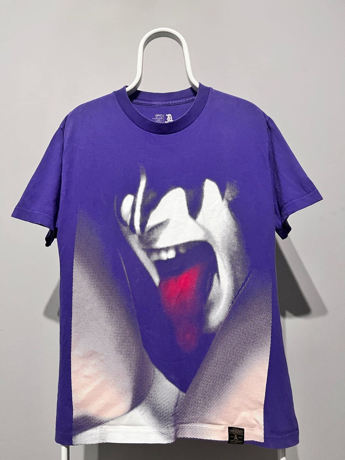 Dissizit × Vintage Dissizit Gene Simmons Tee Rare kiss band tour | Grailed