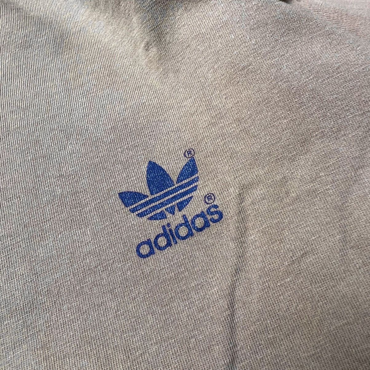 Adidas Vintage 80s Adidas 3 Stripe Longsleeve Shirt Size US L / EU 52-54 / 3 - 4 Thumbnail
