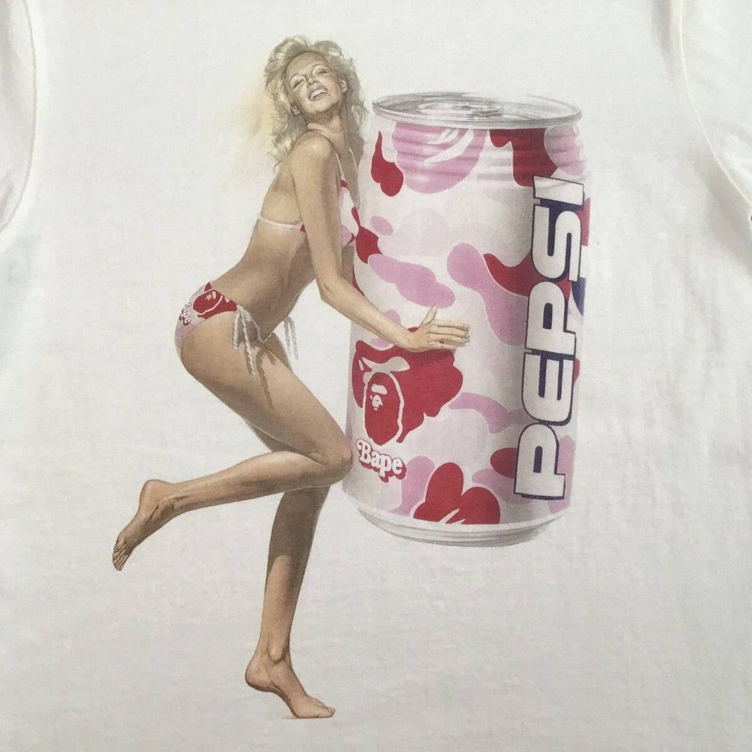 Bape × Nigo × Pepsi 2002 HAJIME SORAYAMA × BAPE PEPSI T-shirt a bathing ape NIGO Size US XS / EU 42 / 0 - 2 Thumbnail
