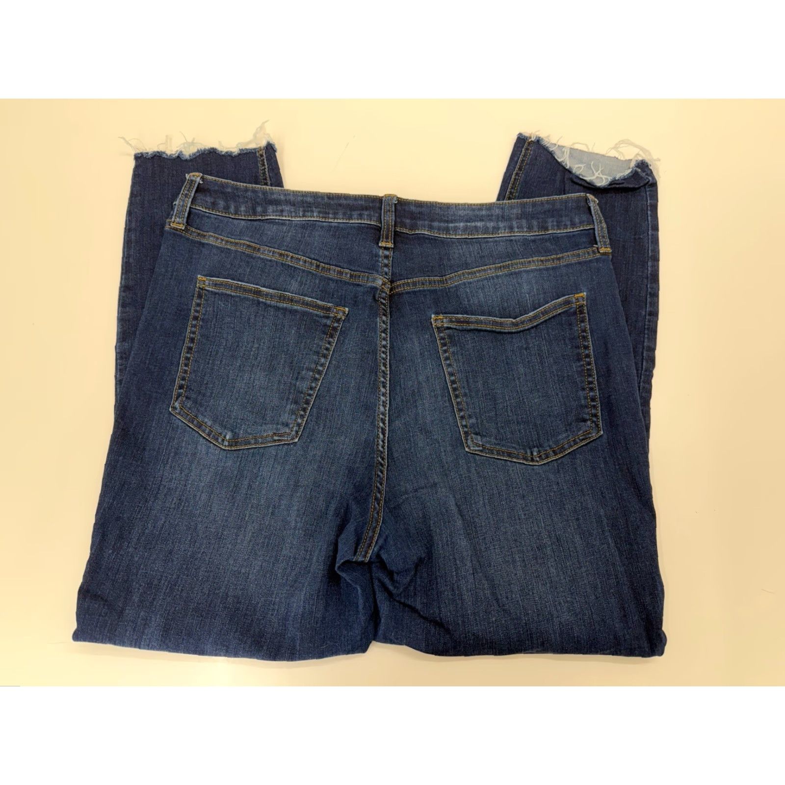 Vintage LC Lauren Conrad Jeans Size 16 Skinny Ankle Denim Womens Vintage No Shirt? Size 38" / US 16 / IT 52 - 6 Thumbnail
