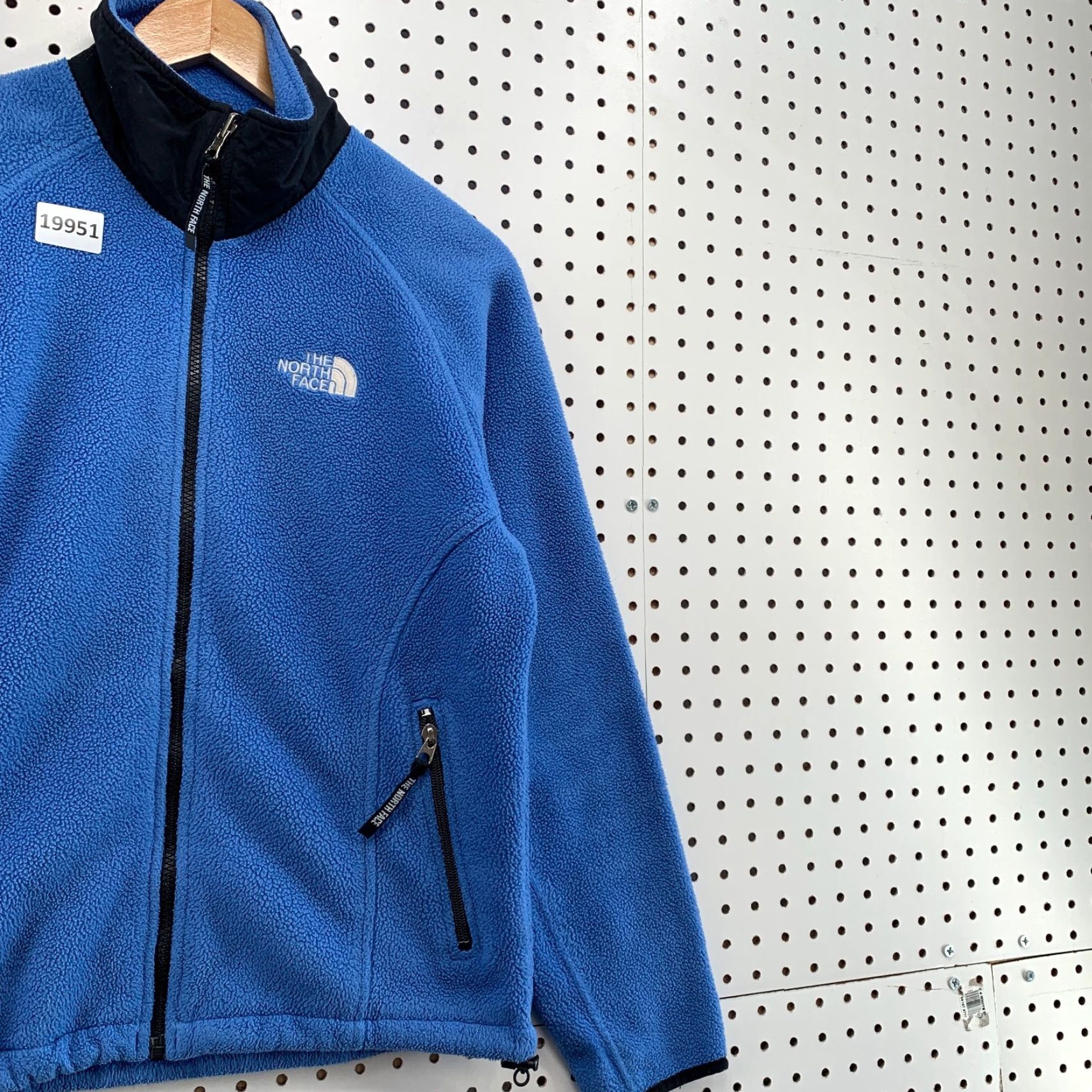 The North Face VINTAGE The North Face Fleece Jacket Blue Full Zip Women S Outdoor 90s Womens Jacket Size S / US 4 / IT 40 - 4 Thumbnail