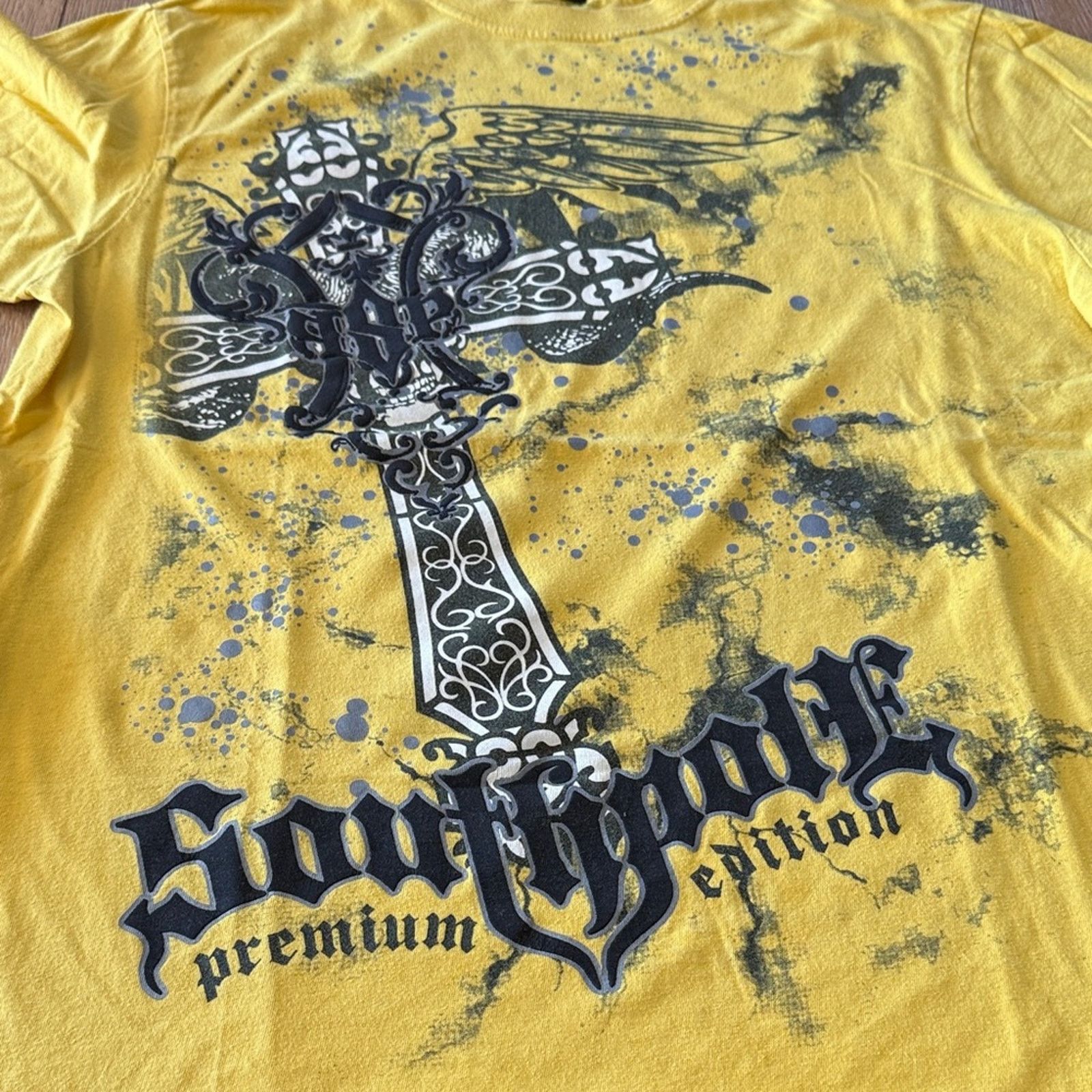 Southpole South Pole Premium Edition Yellow T-Shirt – Size L Size US L / EU 52-54 / 3 - 4 Thumbnail