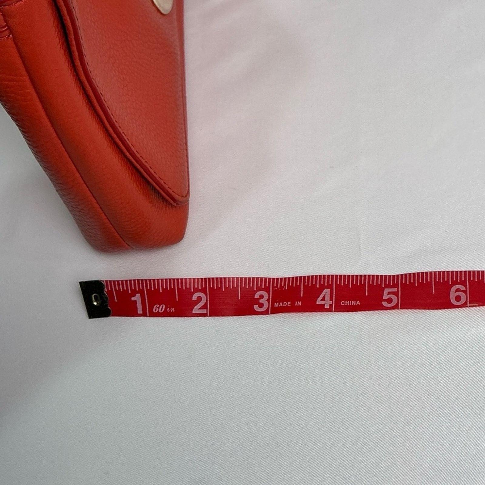 Coach COACH CROSSTOWN Crossbody Burnt Red Orange Pebbled Leather Size ONE SIZE - 15 Thumbnail