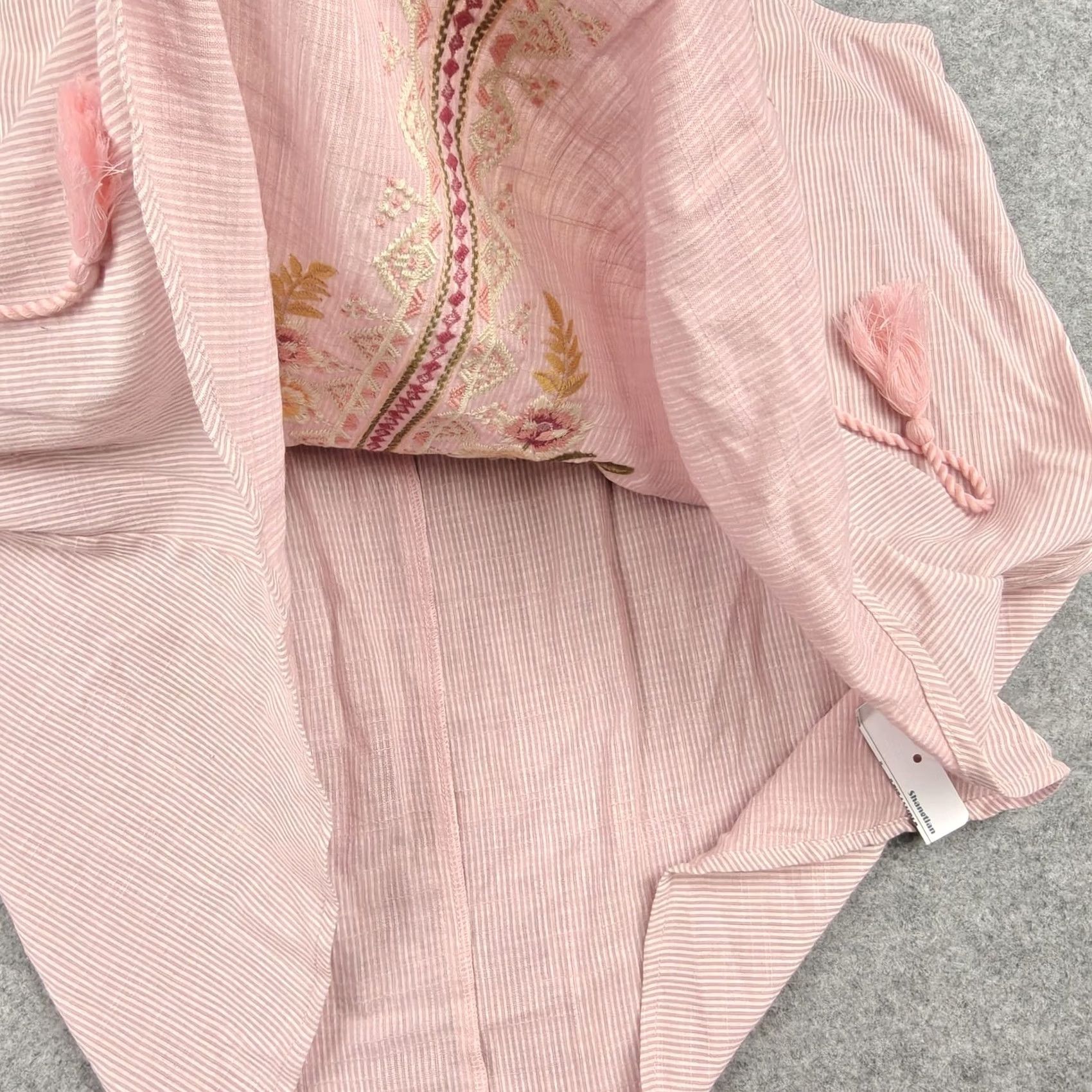 Vintage Andree By Unit Pink Tunic Tank Women Large - Boho Style Casual Size L / US 10 / IT 46 - 5 Thumbnail