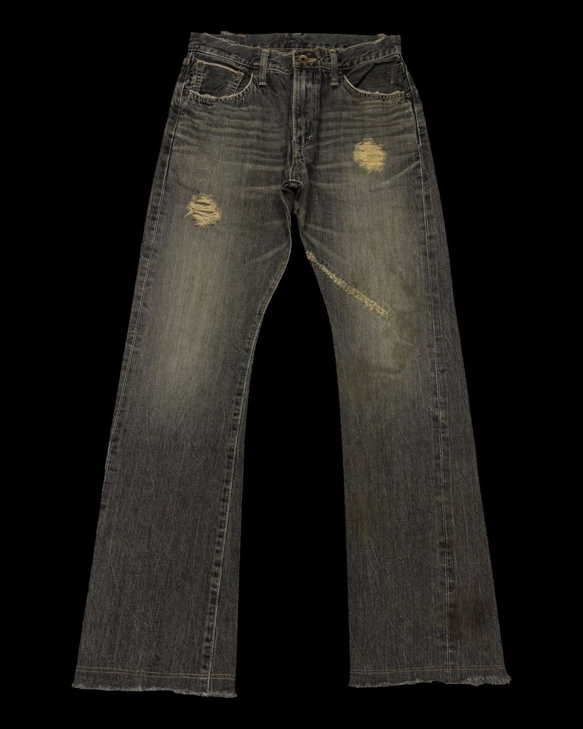 Edwin Flare Jeans Edwin 505s Selvedge Mud Wash Flare Denim Jeans Size US 29 - 12 Thumbnail