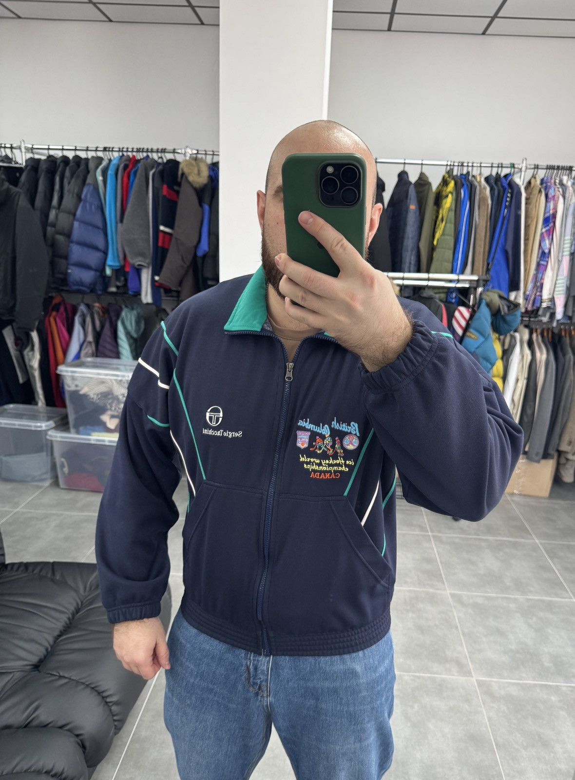 Sergio Tacchini Vintage Sergio Tacchini Hockey World Championships Jacket Size US L / EU 52-54 / 3 - 2 Thumbnail