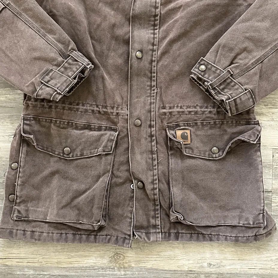 Carhartt Vintage Carhartt C52 CHT Chore Barn Blanket Lined Coat Size US S / EU 44-46 / 1 - 2 Thumbnail