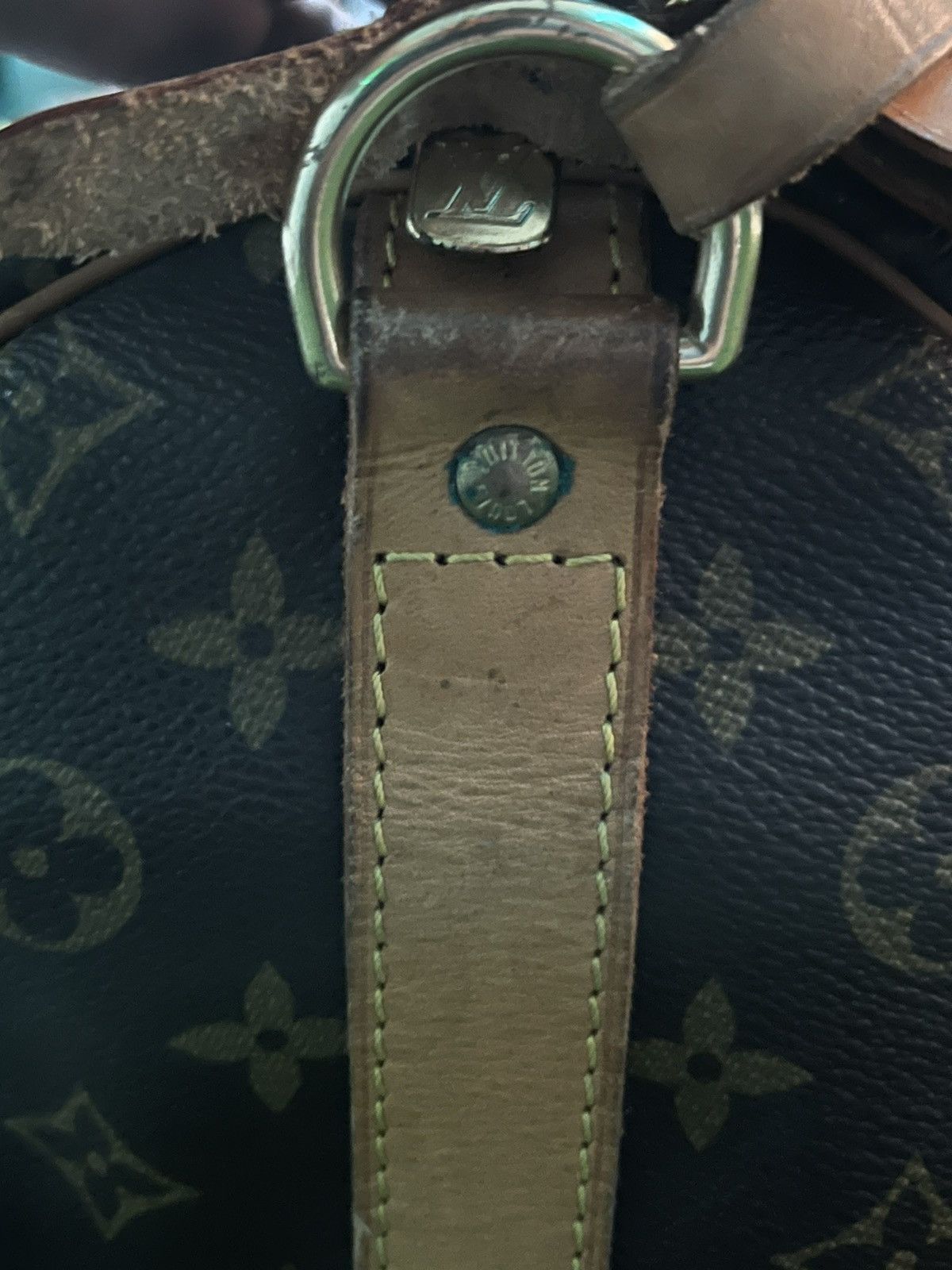 Louis Vuitton × Vintage 70-80s Louis Vuitton KeepAll 55 Carry-On Bag Size ONE SIZE - 5 Thumbnail