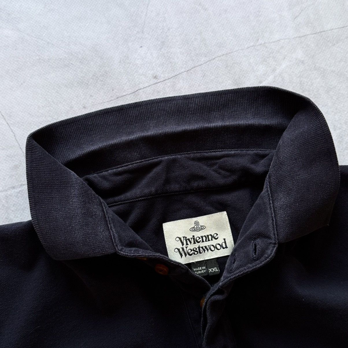 Vivienne Westwood Vivienne Westwood Polo Small Logo Man T-Shirt Tee Size US XXL / EU 58 / 5 - 7 Thumbnail