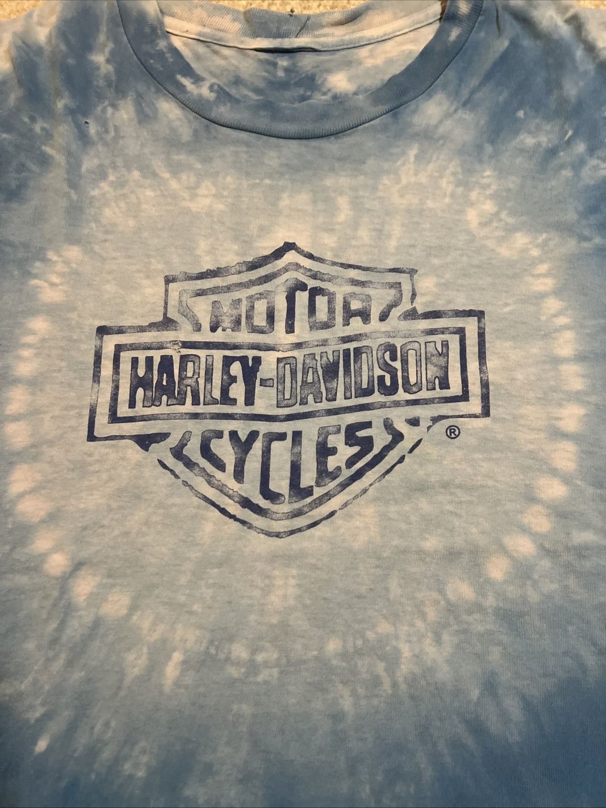 Harley Davidson Heritage Cycles Florida Harley Davidson Tie Dye Size US XL / EU 56 / 4 - 4 Thumbnail