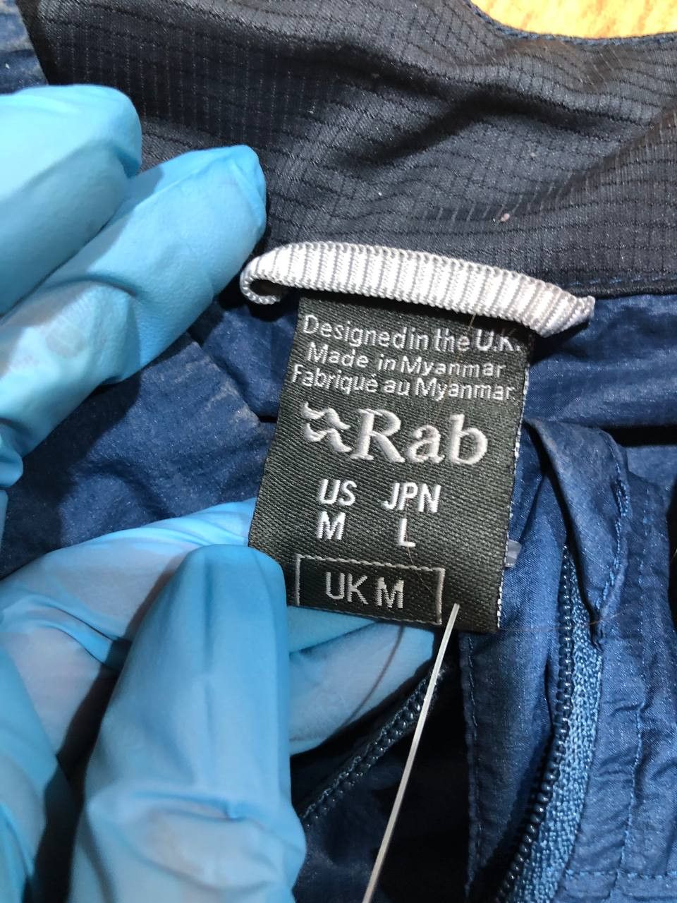Rab Rab Vital Windshell Windbreaker Jacket Blue streetwear Size US M / EU 48-50 / 2 - 3 Thumbnail