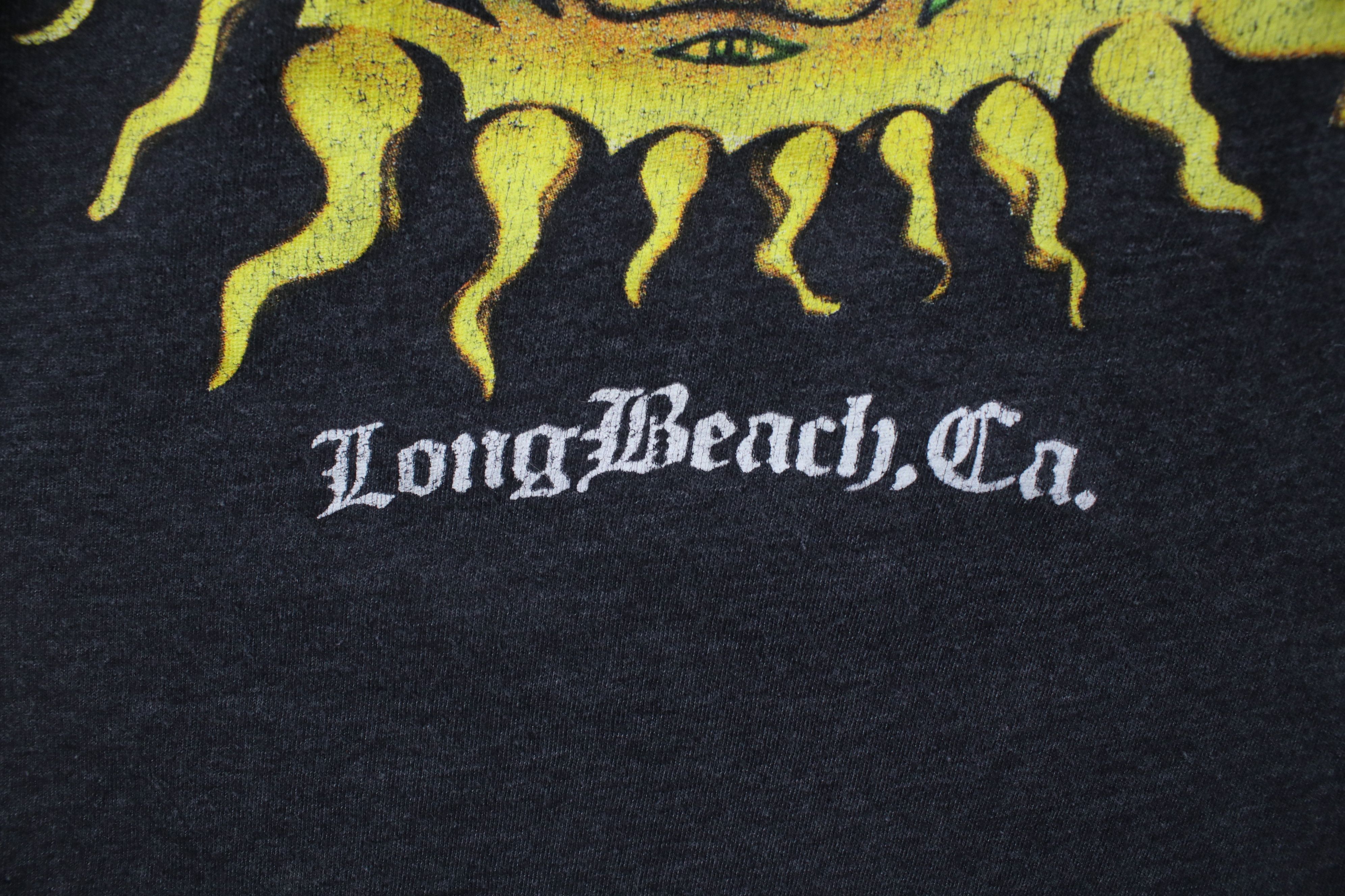 Vintage Retro Y2K Streetwear Spell Out Sun Sublime Band T-Shirt Gray Size L / US 10 / IT 46 - 5 Thumbnail