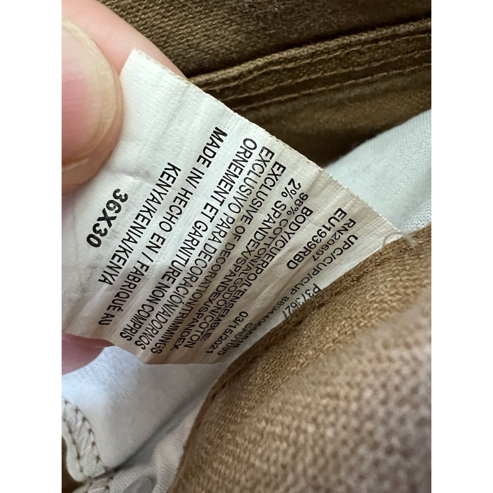 Dickies Dickies Carpenter Canvas Pants Workwear Utility Brown Size 3 Size US 36 / EU 52 - 6 Thumbnail
