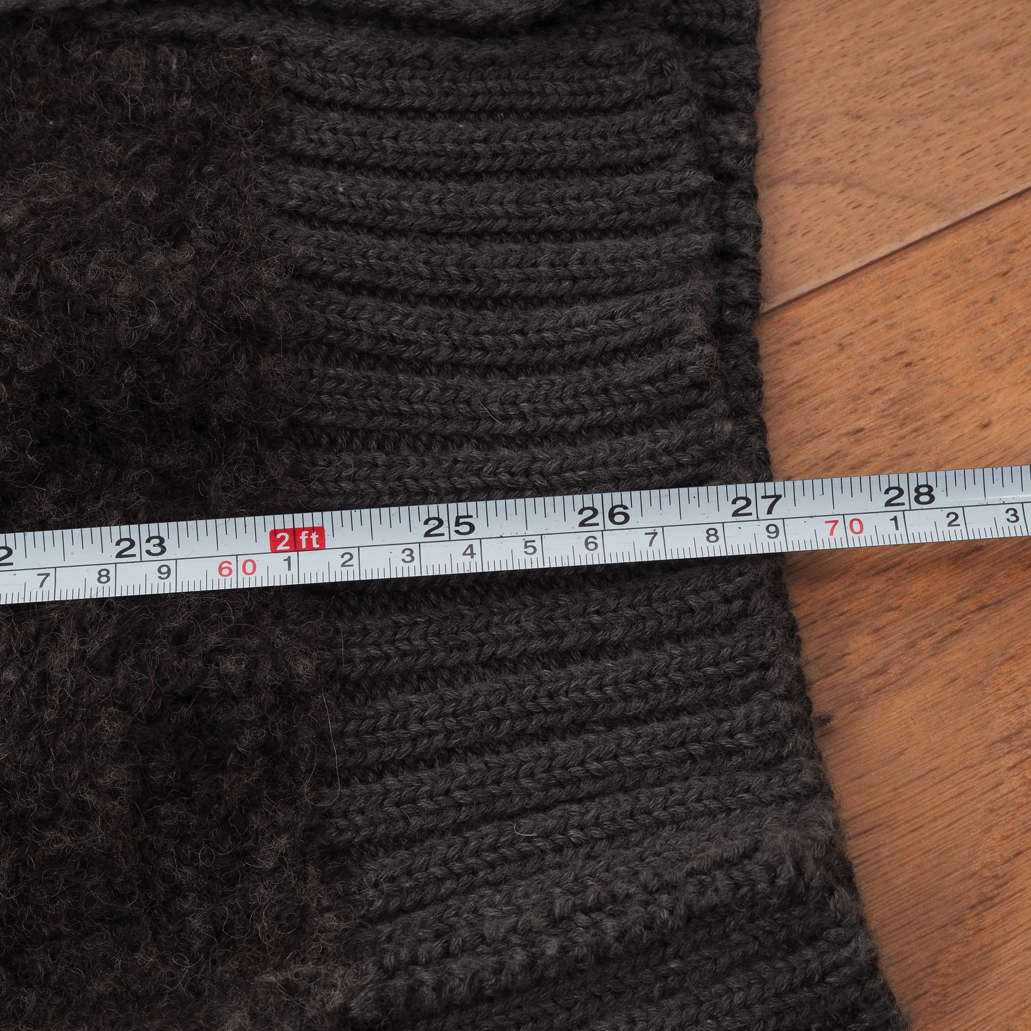 Dolce & Gabbana × Vintage Dolce&Gabbana Vintage Men Heavy Knit Grey Cardigan Sweater Size US L / EU 52-54 / 3 - 11 Thumbnail