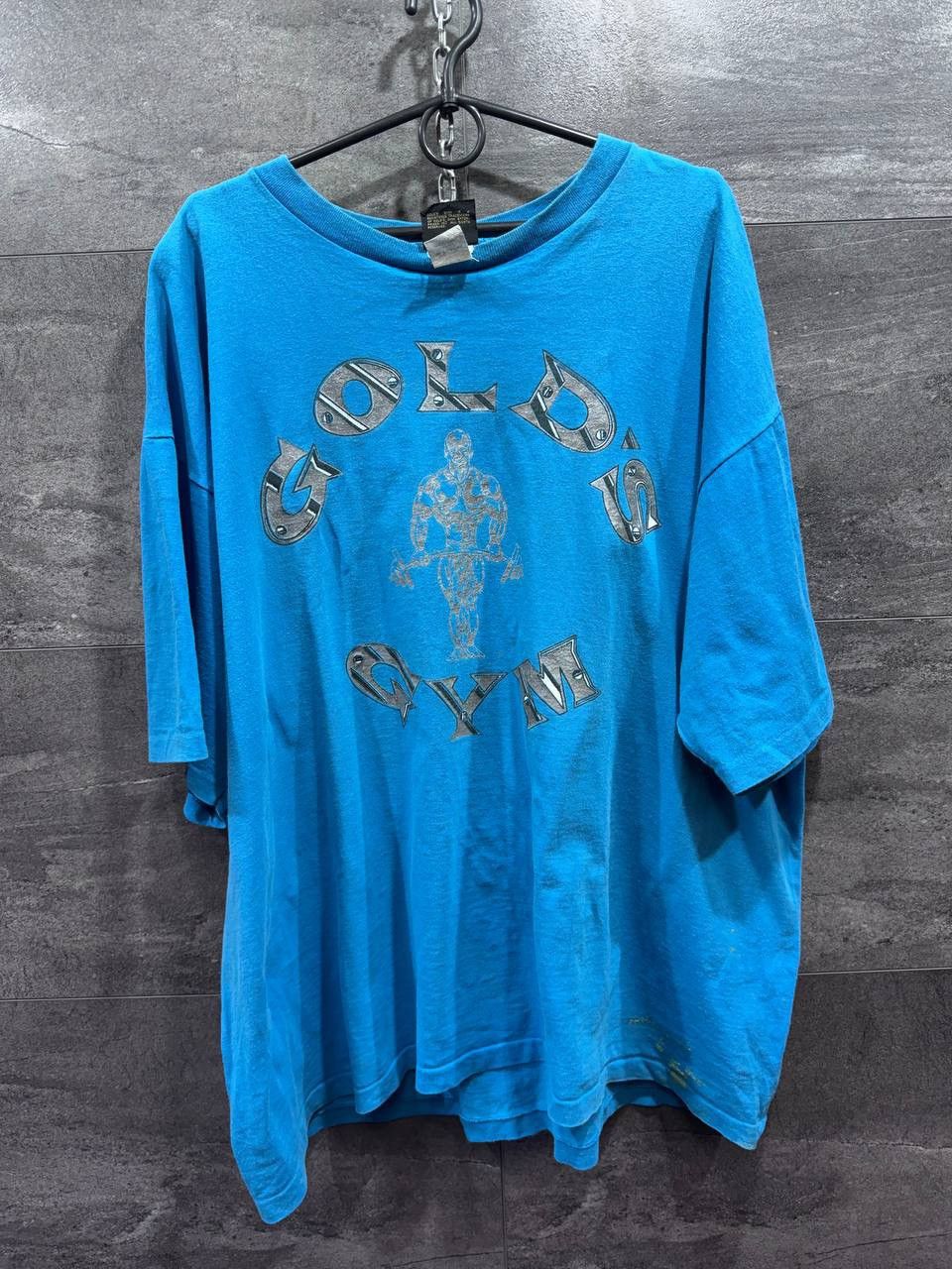 Other Single Stitch Golds Gym Short Sleeve Shirt Vintage 90s Size US XL / EU 56 / 4 - 1 Thumbnail