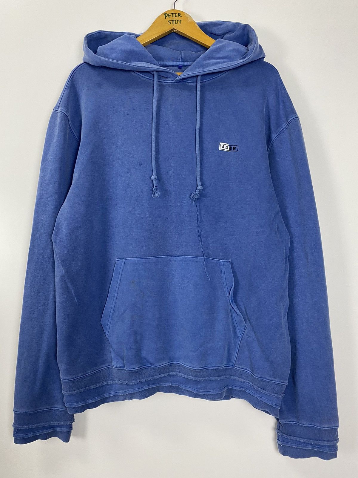 Ader Error Ader blue Hoodies Size US XL / EU 56 / 4 - 3 Thumbnail