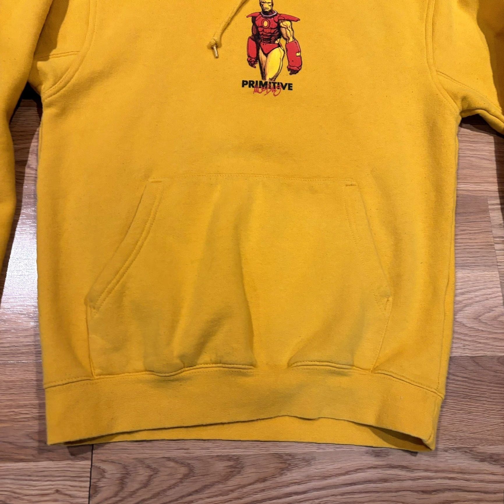 Primitive Primitive Marvel Hoodie Men L Yellow - Primitive X Marvel Hoodie, Logo, Knit Sweatshirt, Skateboard, Comics, Colorful, Hooded, Breathable Size US L / EU 52-54 / 3 - 4 Thumbnail