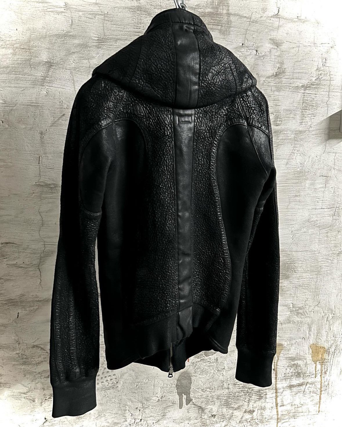 If Six Was Nine LGB Blistered Leather Bono Jacket | Grailed