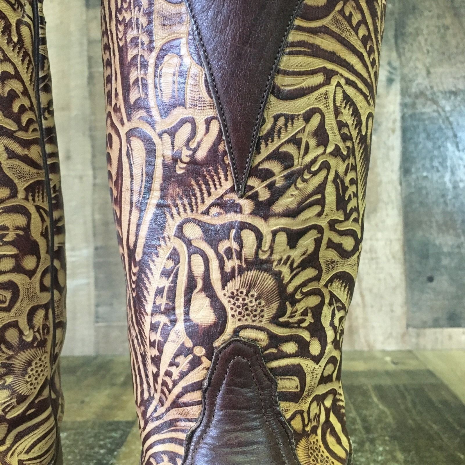 Tony Lama Tony Lama L0139 Vintage Western Cowboy Boots Womens 6 M Size US 6 / IT 36 - 8 Thumbnail
