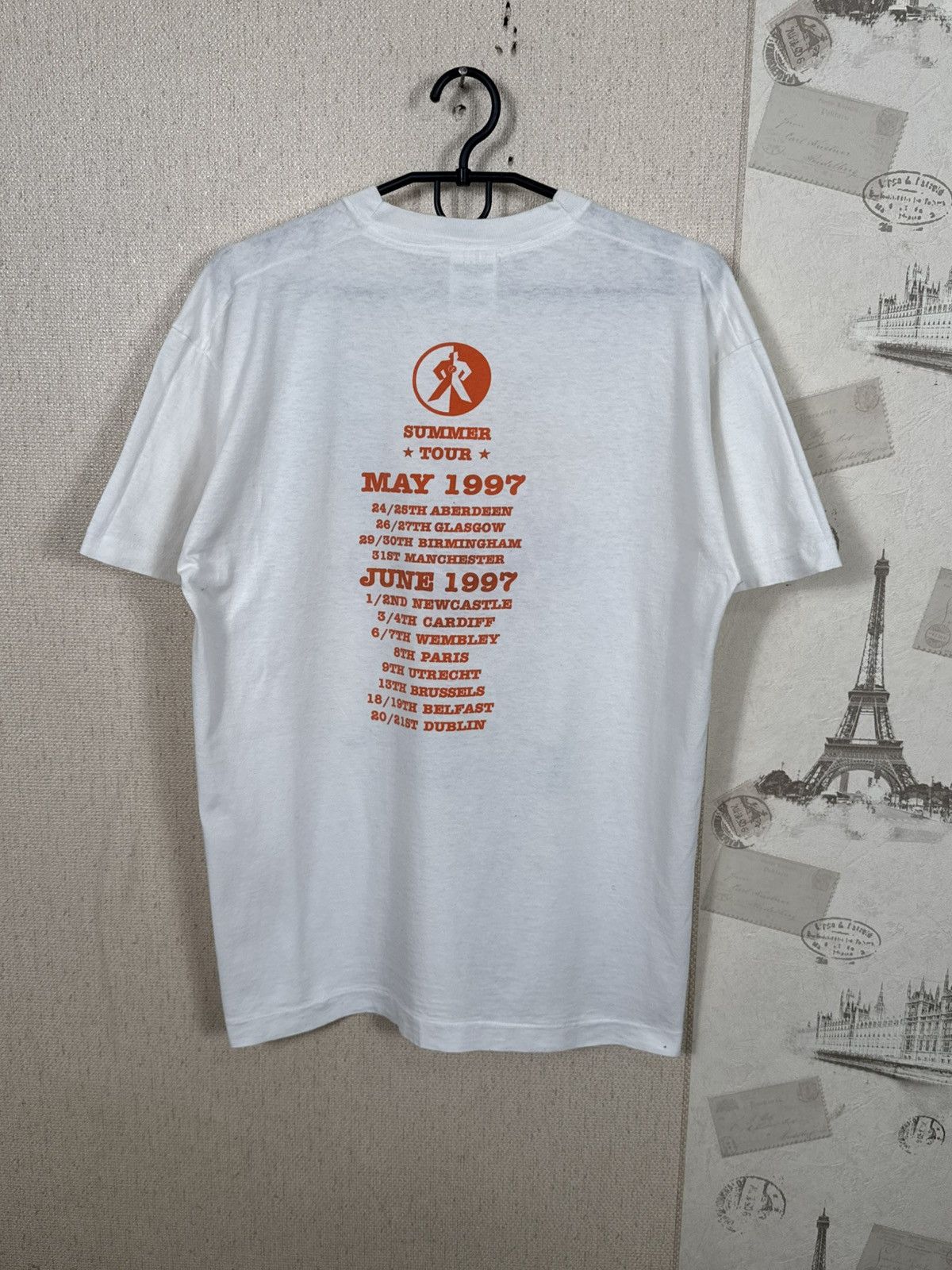 Other Vintage Boyzone T shirt 1997 Summer Tour Band White Hype L Size US L / EU 52-54 / 3 - 2 Thumbnail