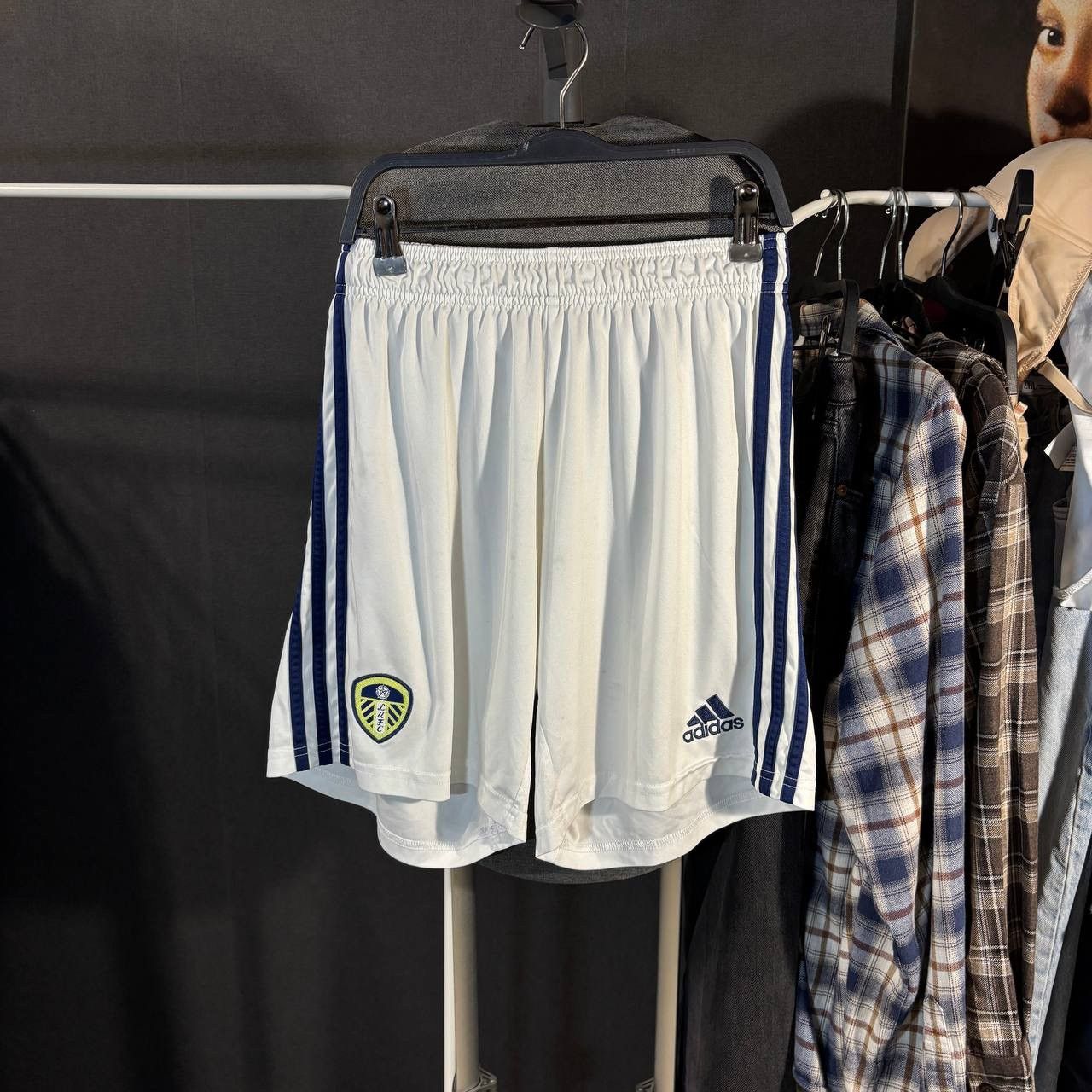 Adidas Adidas Leeds United Soccer Short Size:M Size US 32 / EU 48 - 1 Thumbnail