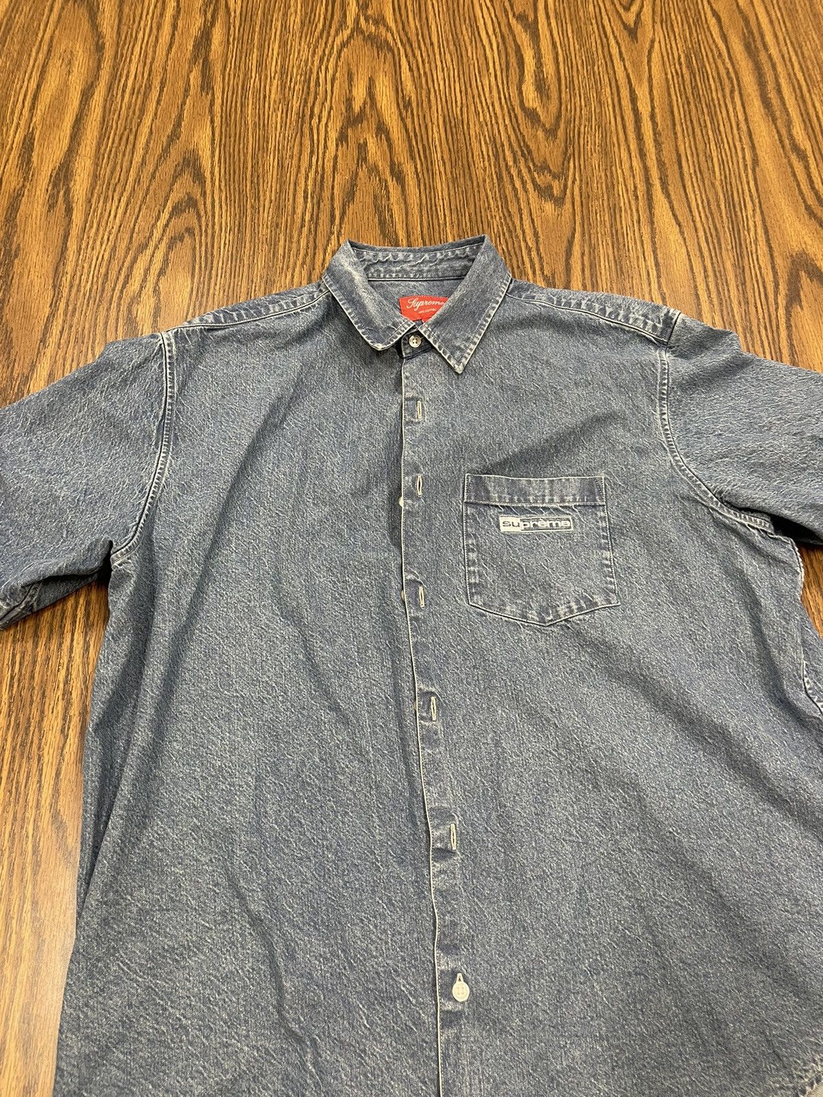 Supreme Supreme Invert Denim SS Shirt SS20 | Grailed