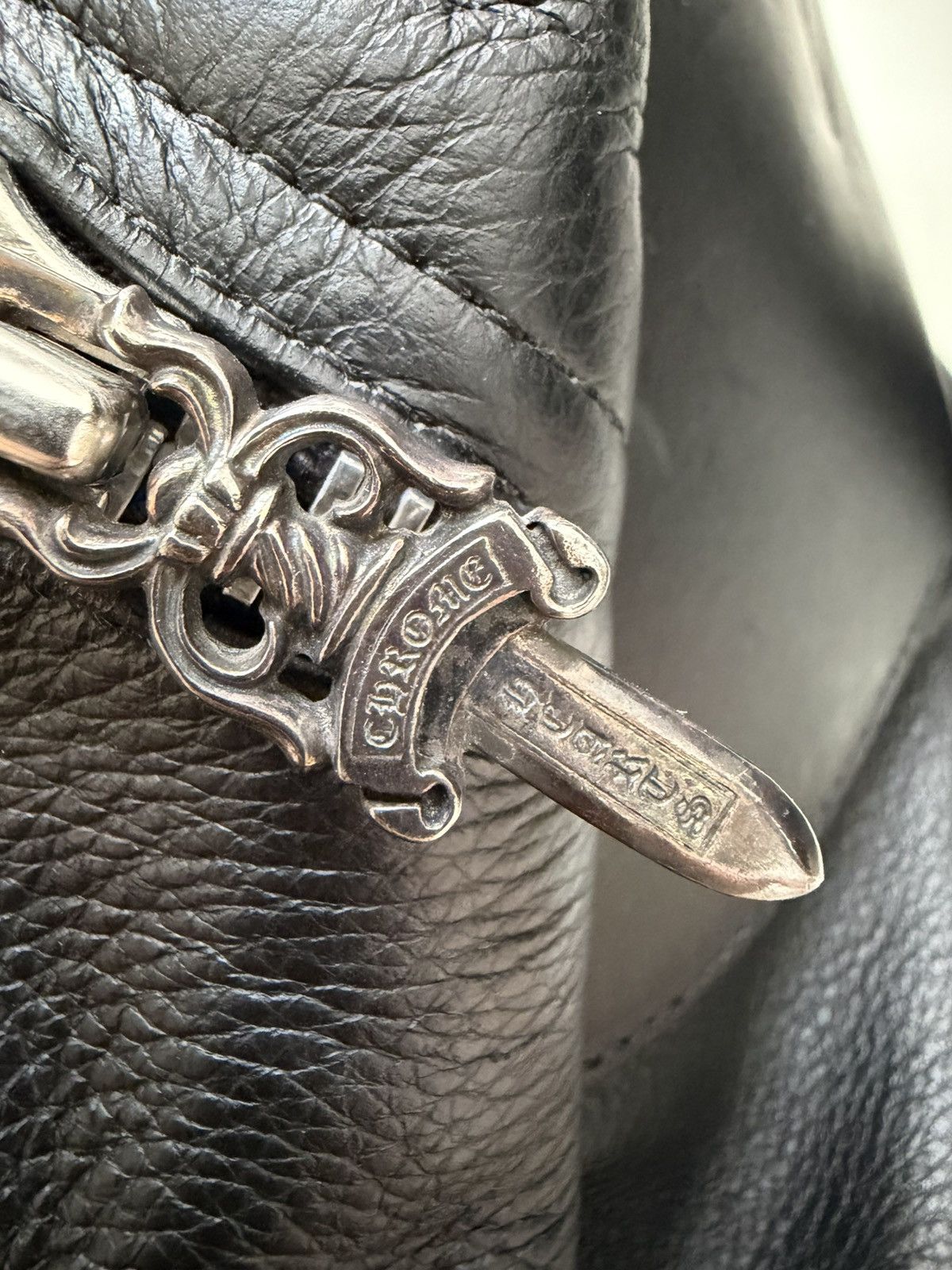 Chrome Hearts Chrome Hearts Feurknee Leather Backpack Size ONE SIZE - 9 Thumbnail
