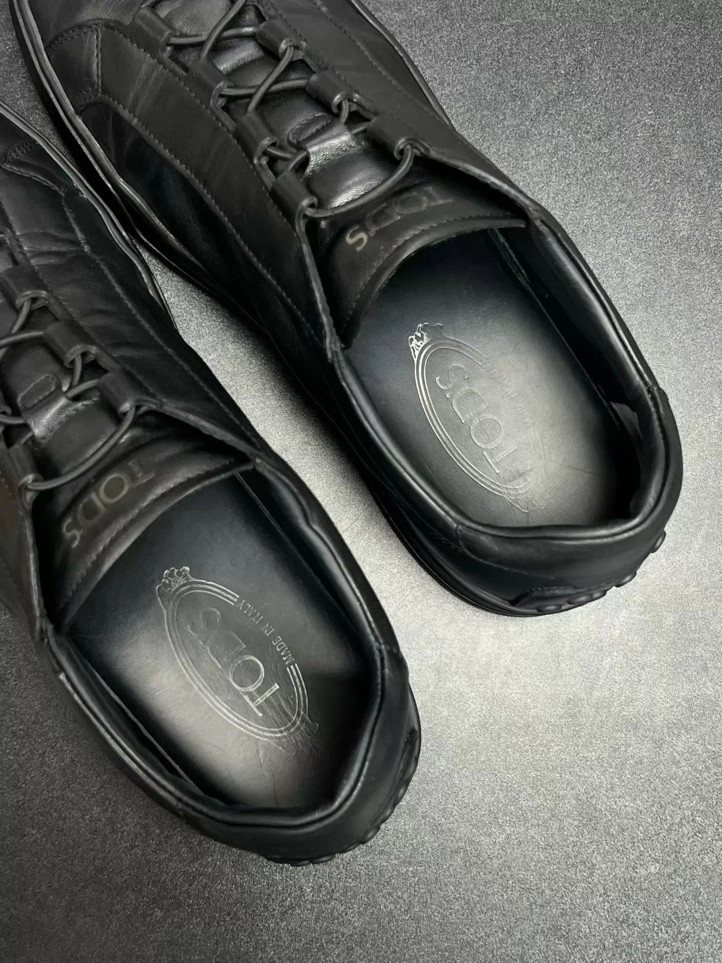 Tod's TOD'S Premium Leather Low-Top Sneakers 42.5 New Size US 9.5 / EU 42-43 - 4 Thumbnail