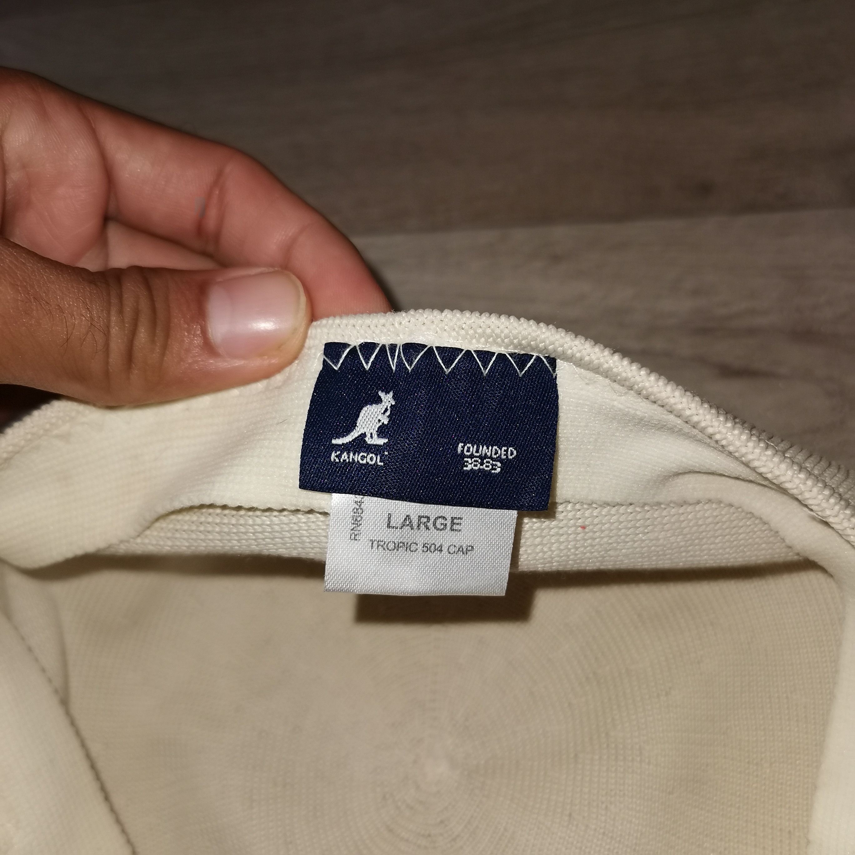 Kangol Béret Kangol hat tropic 504 blanc Size ONE SIZE - 11 Thumbnail