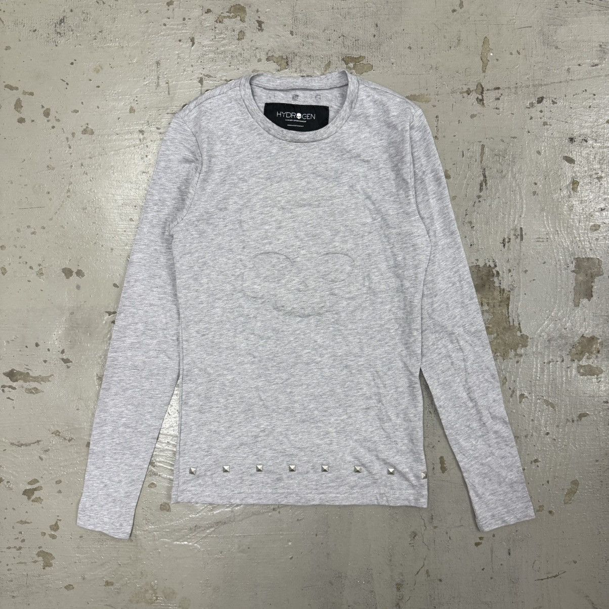HYDROGEN Skulls Ifsixwasnine Cyber Gothic Punk Grunge Longsleeve Size US XXS / EU 40 - 1 Thumbnail