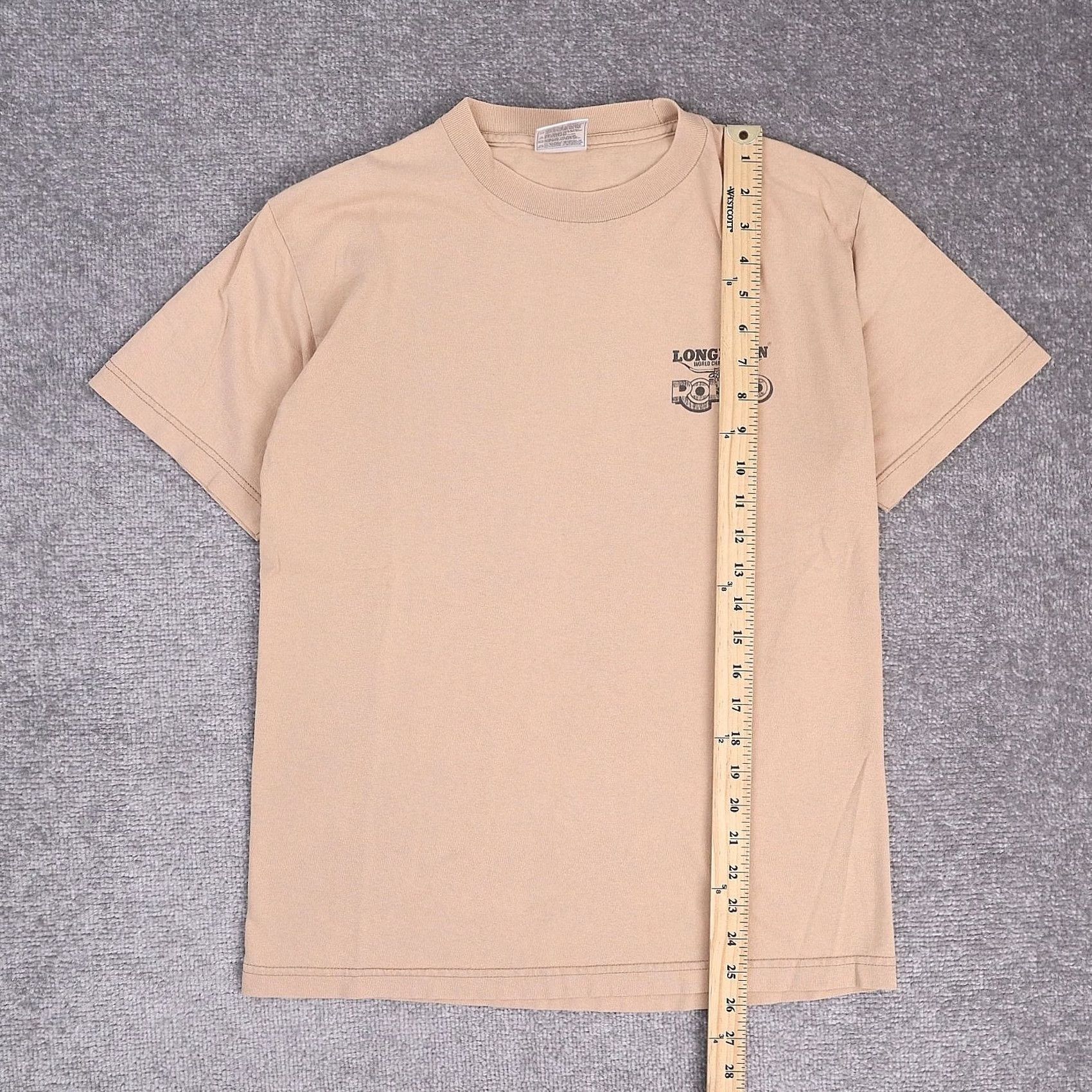 Vintage VINTAGE Texas Longhorn Rodeo Cowboys Funny Brown Short Sleeve T-Shirt Medium Y2K Size US M / EU 48-50 / 2 - 2 Thumbnail
