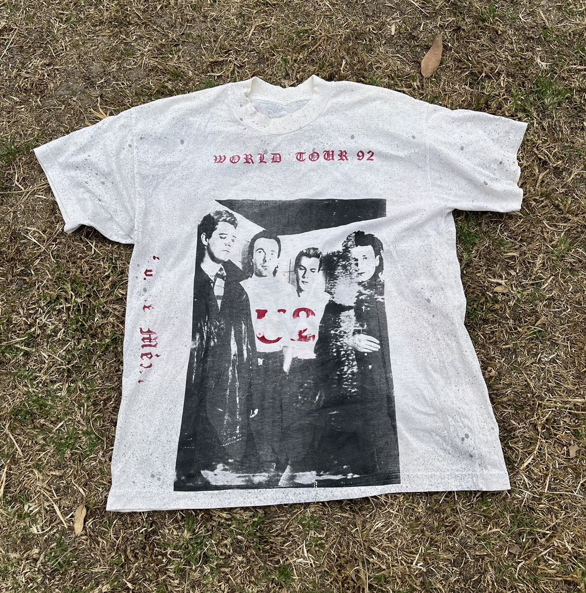 Band Tees Vintage Tee U2 México 92 Size US M / EU 48-50 / 2 - 1 Thumbnail