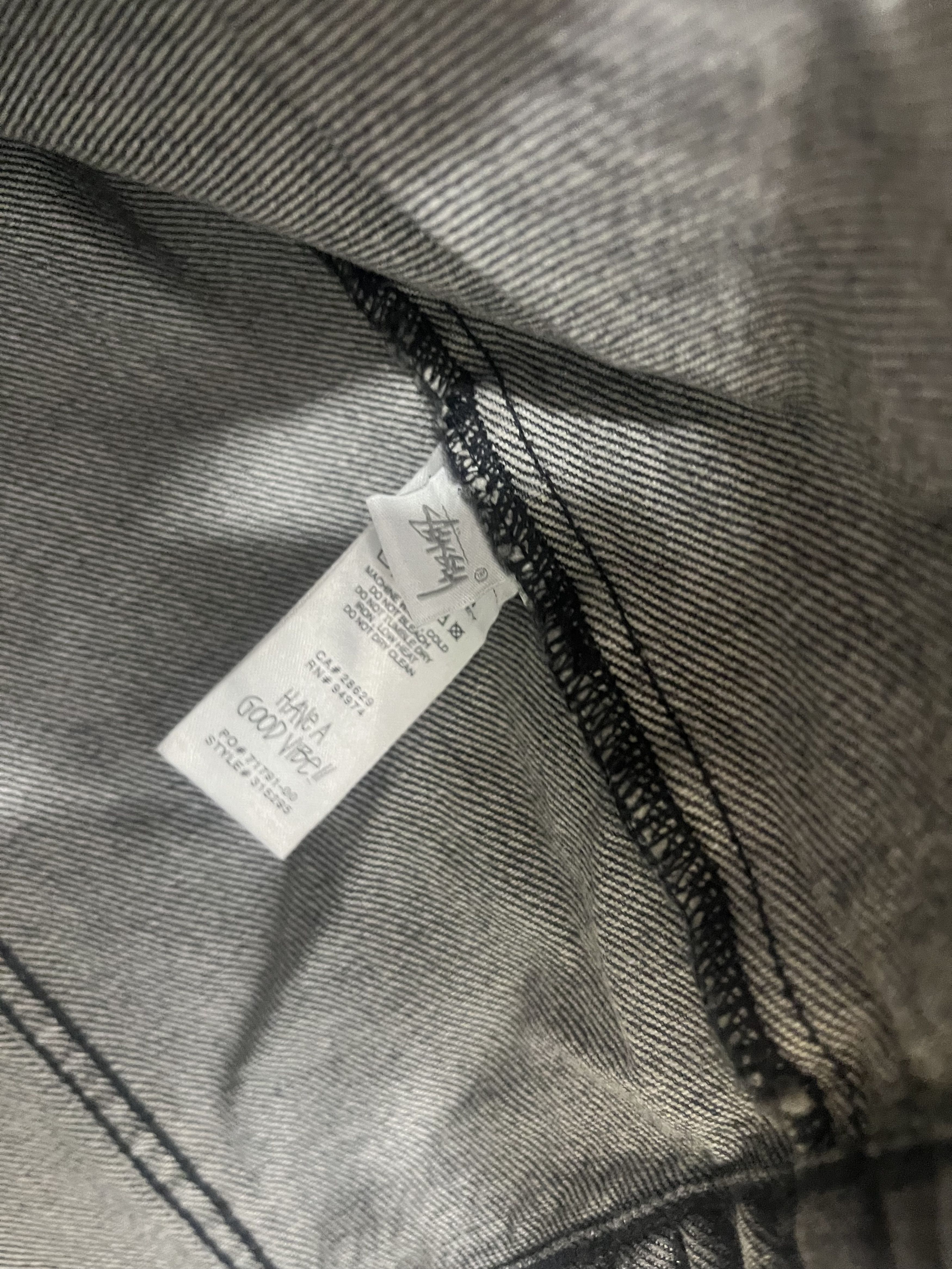 Dries Van Noten × Stussy TRUCKER JACKET DENIM Size US L / EU 52-54 / 3 - 6 Thumbnail