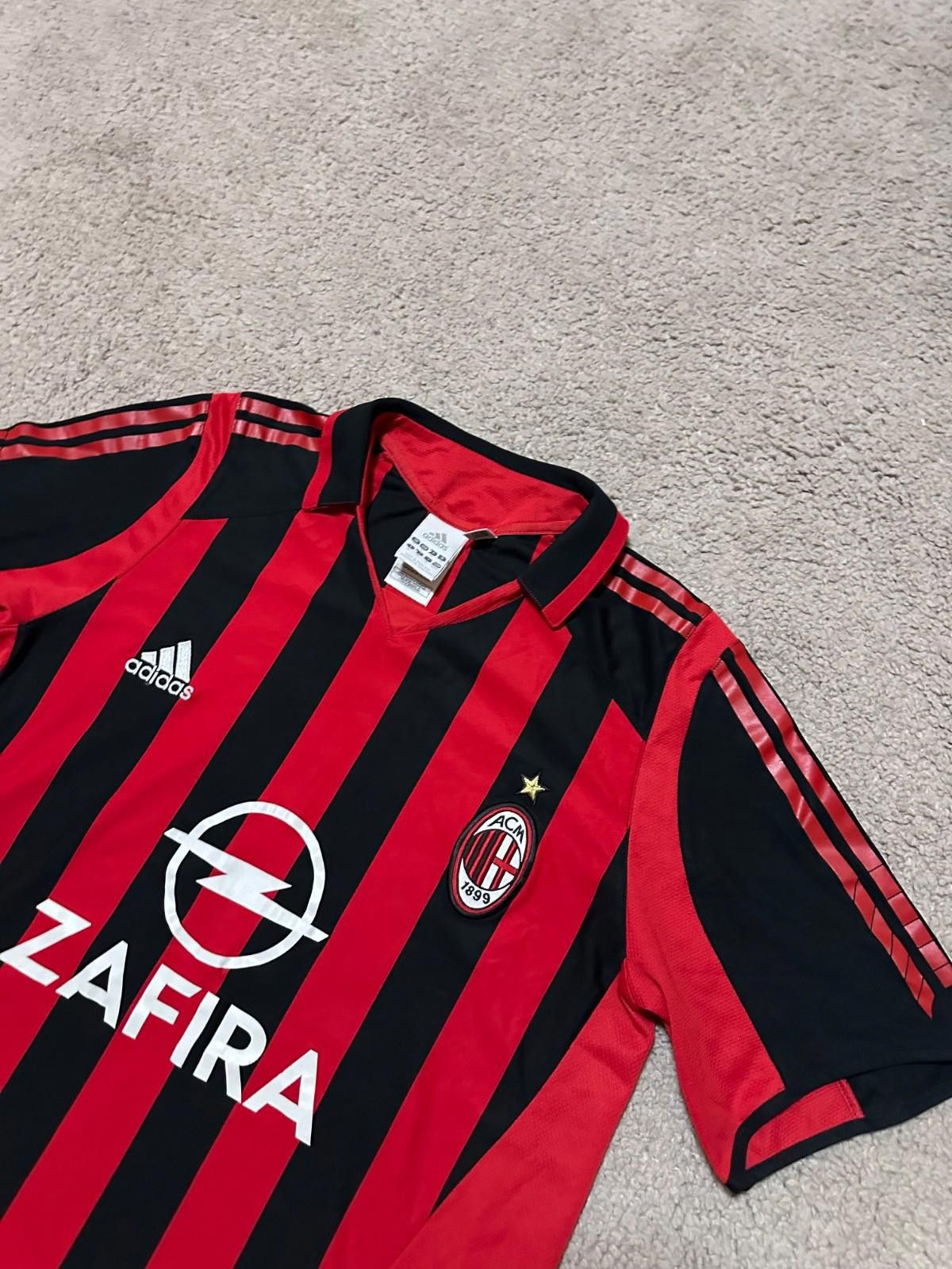 Adidas AC MILAN 2005 2006 HOME FOOTBALL SHIRT SOCCER JERSEY ADIDAS Size US M / EU 48-50 / 2 - 4 Thumbnail