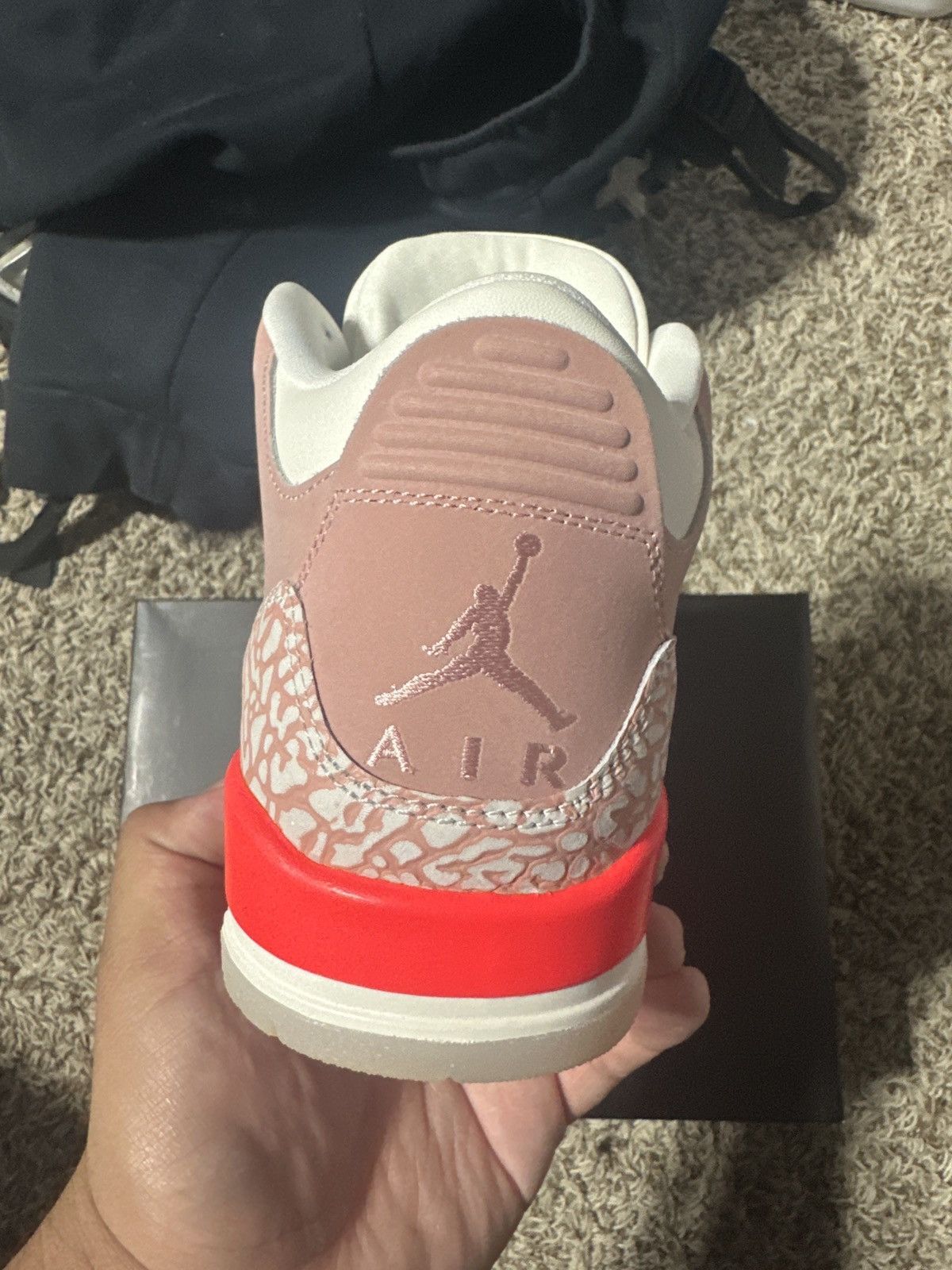 Jordan Brand Jordan 3 Retro ‘Rust Pink’ Size US 8.5 / EU 41-42 - 7 Thumbnail
