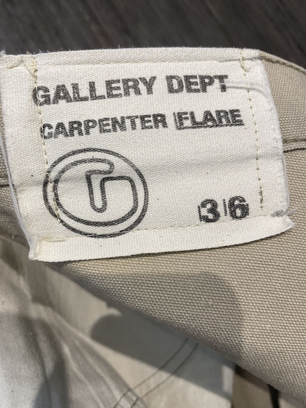 Gallery Dept. Gallery Department LA Flare Carpenter Pants Cement Size US 36 / EU 52 - 3 Thumbnail