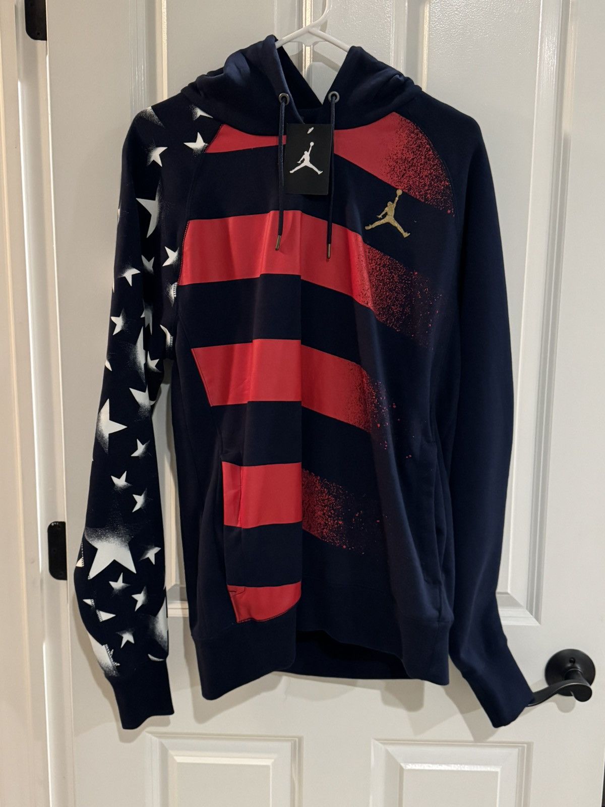 Jordan Brand Jordan Stars and Stripes Hoodie Size US M / EU 48-50 / 2 - 1 Thumbnail