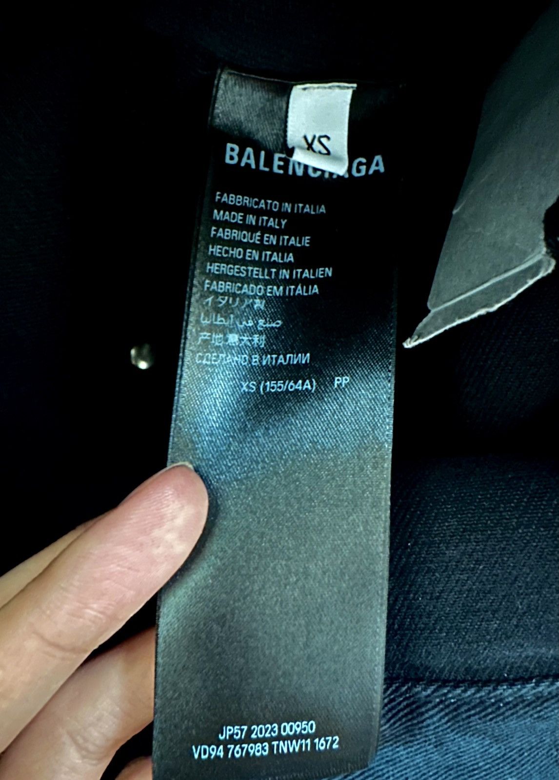 Balenciaga Balenciaga Black ‘Double Side’ Jeans Size US 30 / EU 46 - 4 Thumbnail