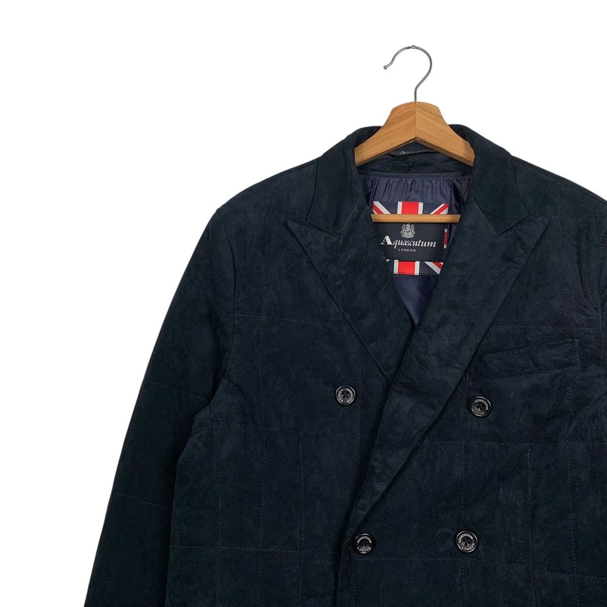 Aquascutum Aquascutum Double Breasted Wool Coat Size US L / EU 52-54 / 3 - 6 Thumbnail