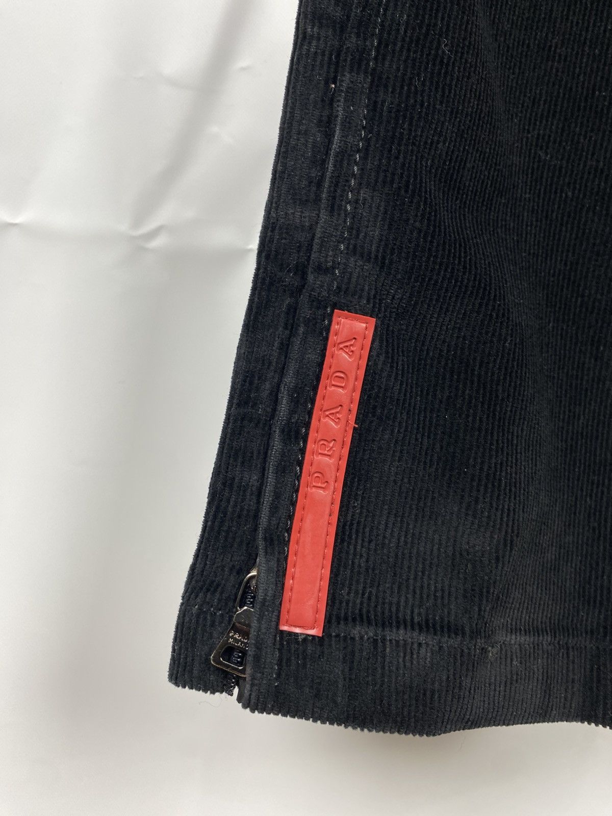Prada Prada Corduroy Cotton Men Pants Red Tab Archive size 46 Size US 30 / EU 46 - 3 Thumbnail