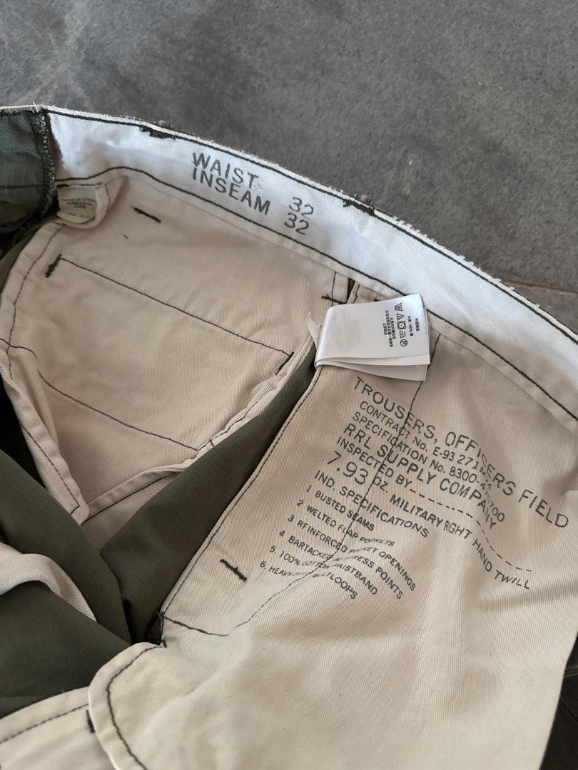 RRL Ralph Lauren RRL military pants Size US 30 / EU 46 - 4 Thumbnail