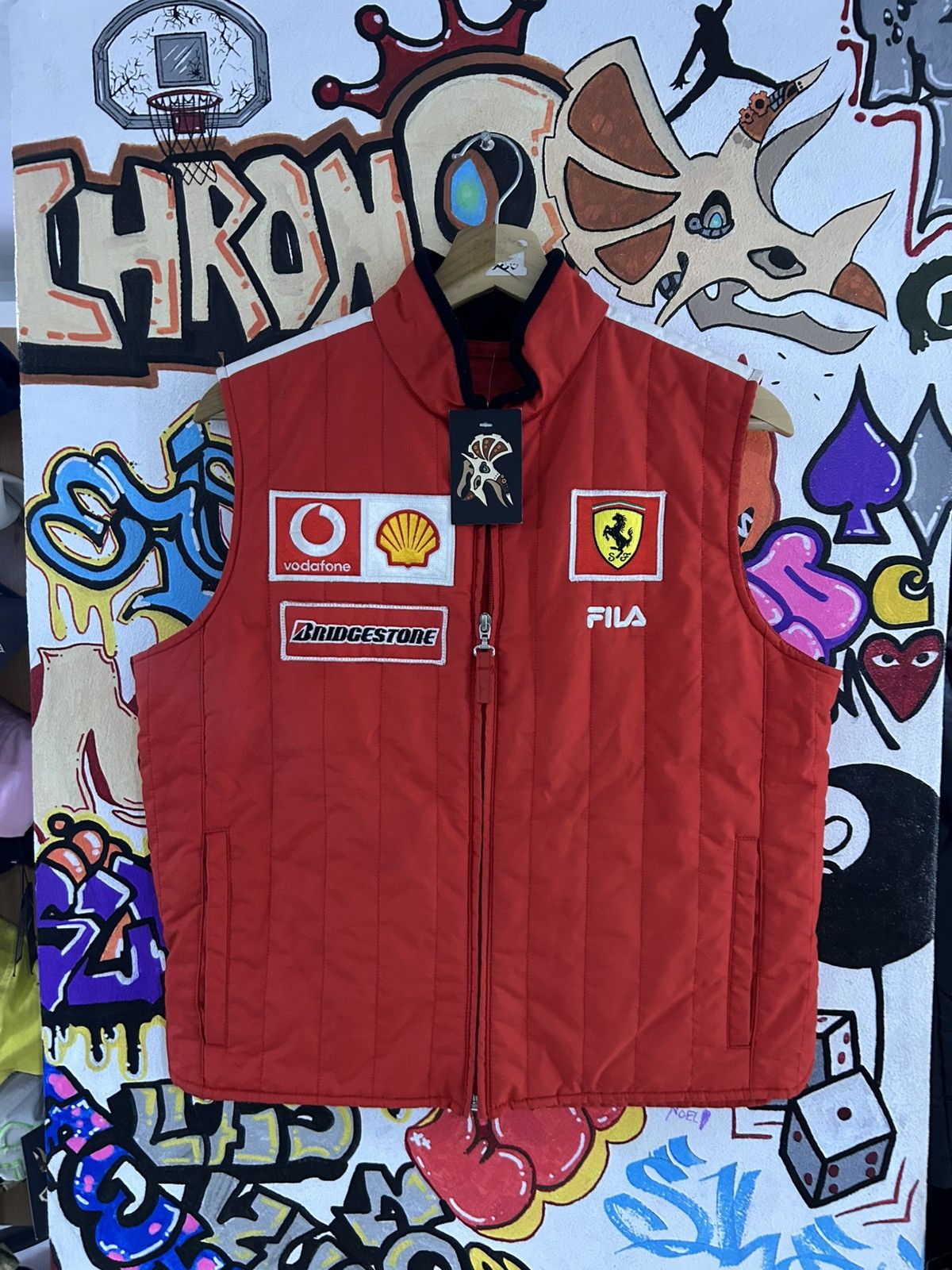 Ferrari 90s Ferrari Fila Vest Size US S / EU 44-46 / 1 - 1 Thumbnail