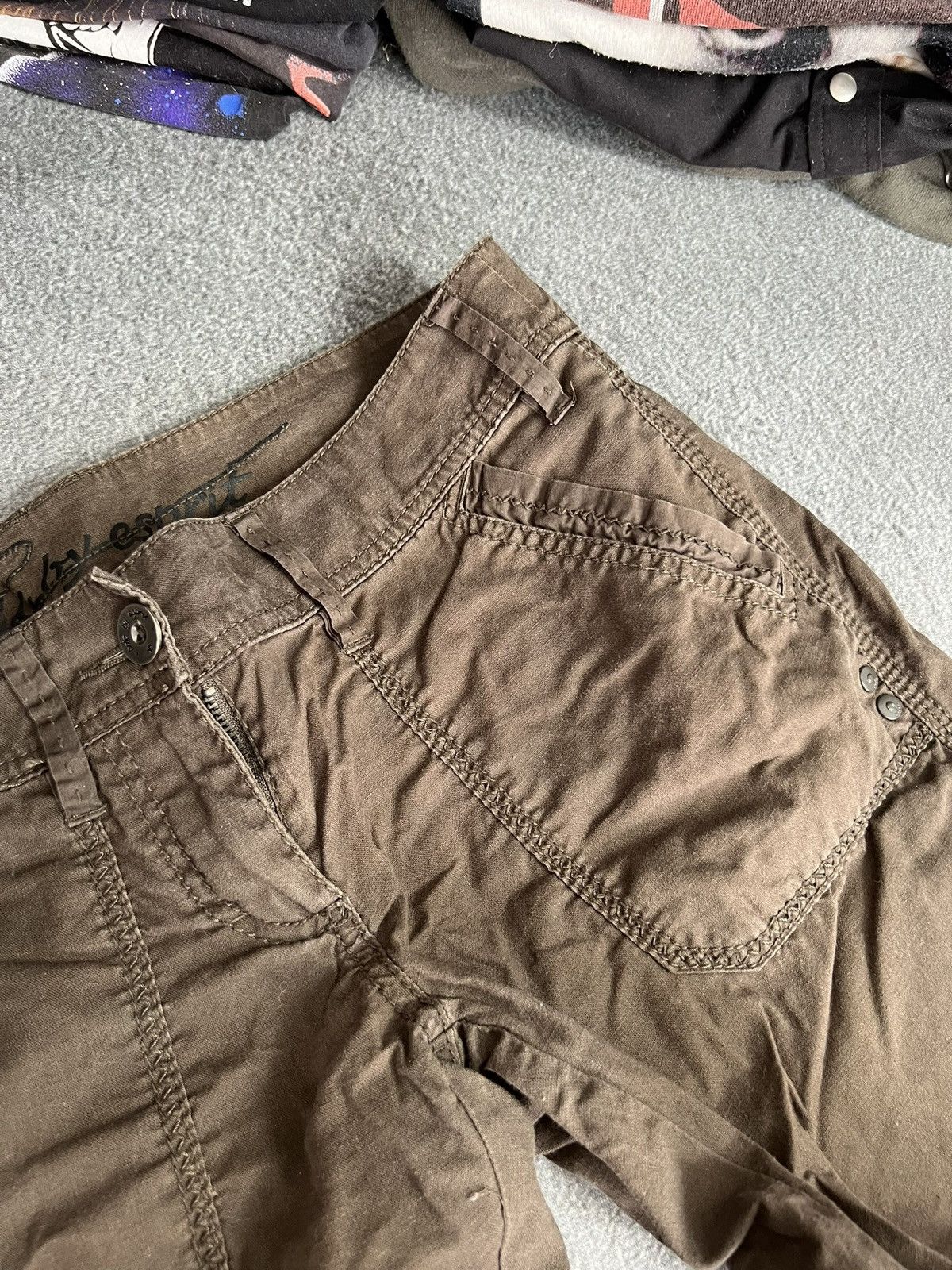 Other Women’s Y2K Cargo Zipper Pants Size 25" / US 0 / IT 36 - 5 Thumbnail