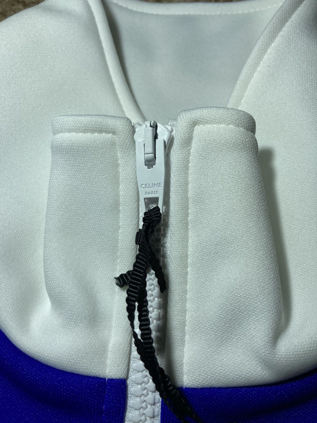 Celine × Hedi Slimane New SS23 Celine Logo Track Jacket Red Blue Runway 2023 Hedi Size US S / EU 44-46 / 1 - 4 Thumbnail