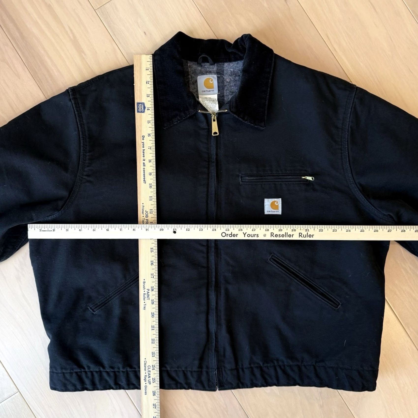 Carhartt Carhartt Detroit Jacket 2XL Black Heavy Workwear Full Zip Bomber J001 Made USA Jacket Mens 2XL Black Workwear 90s USA Carhartt J130 J102 Vintage Size US XXL / EU 58 / 5 - 3 Thumbnail