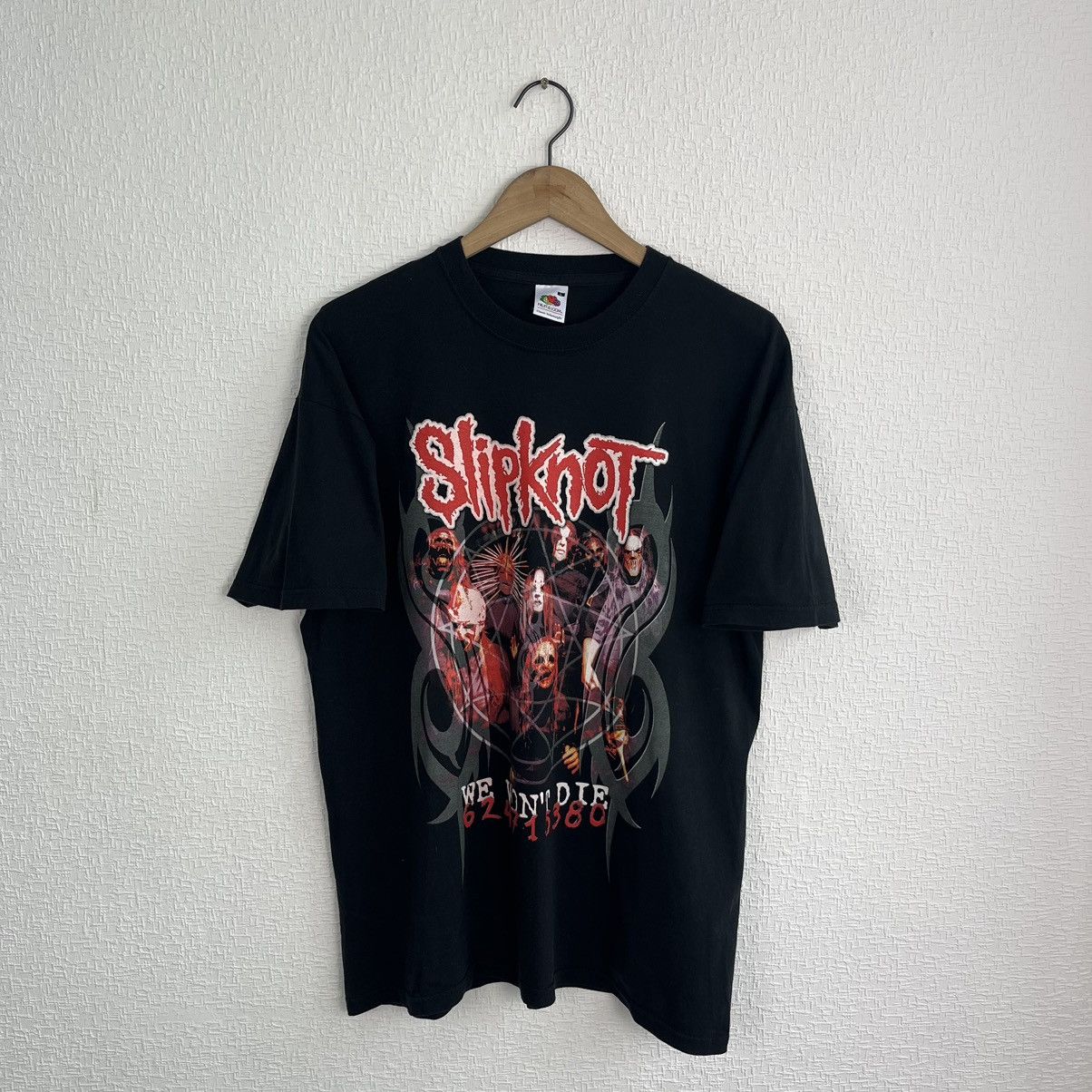 VINTAGE 2004 SLIPKNOT WE WON’T DIE TOUR T-SHIRT
