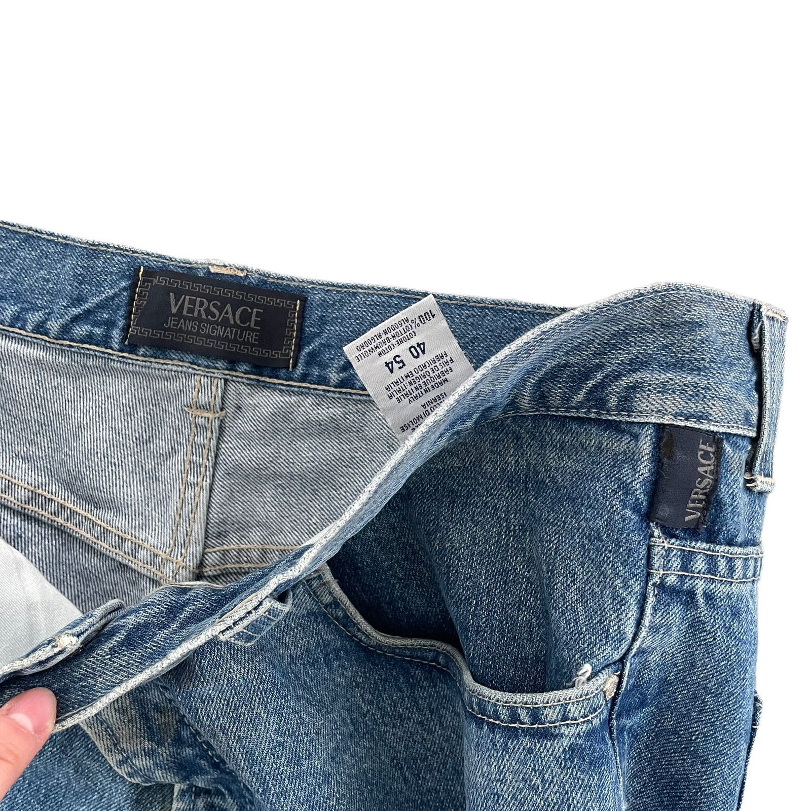 Designer × Versace Vintage Men's Versace Jeans Size 40 Size US 38 / EU 54 - 2 Thumbnail